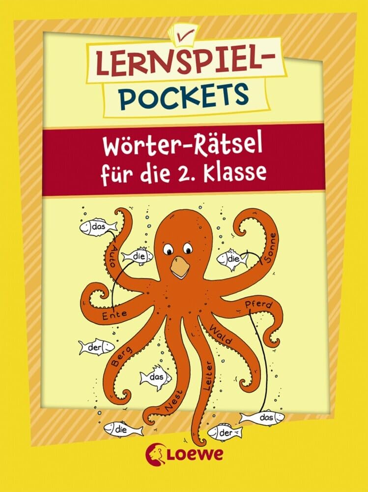 Lernspiel-Pockets - Wörter-Rätsel für die 2. Klasse Tiptoi & Games