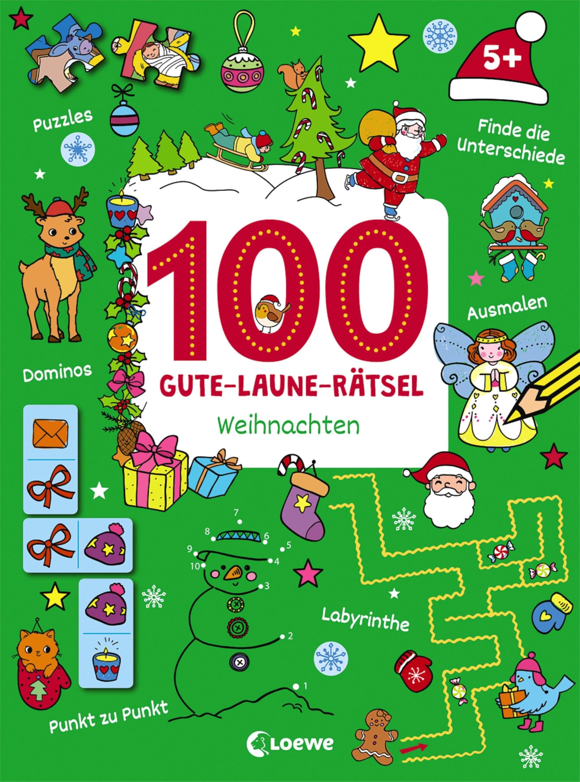 100 Gute-Laune-Rätsel - Weihnachten Leisure, Home & Garden