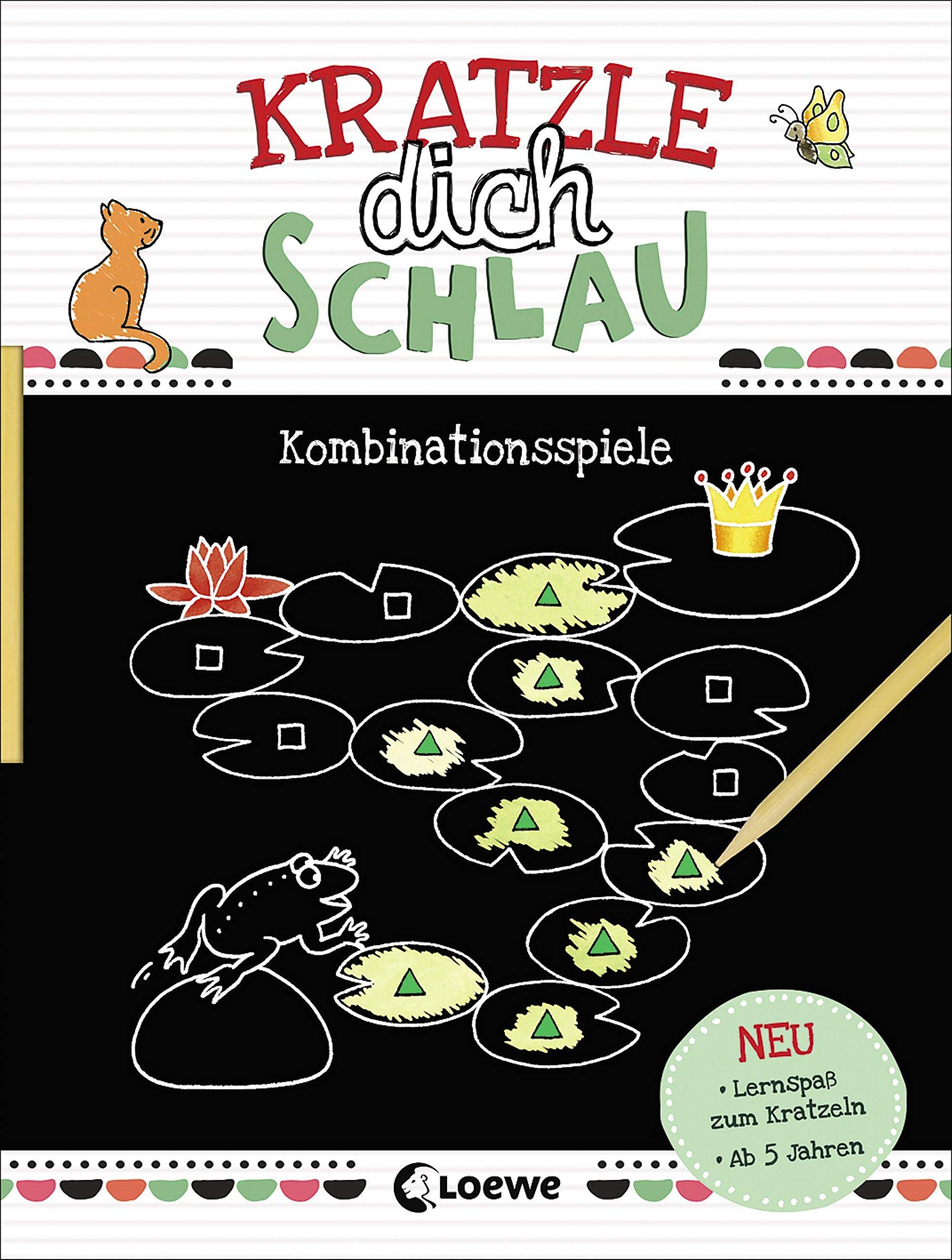 Kratzle dich schlau - Kombinationsspiele: Lernspiele für Kinder ab 5 Jahre Film, Art & Culture