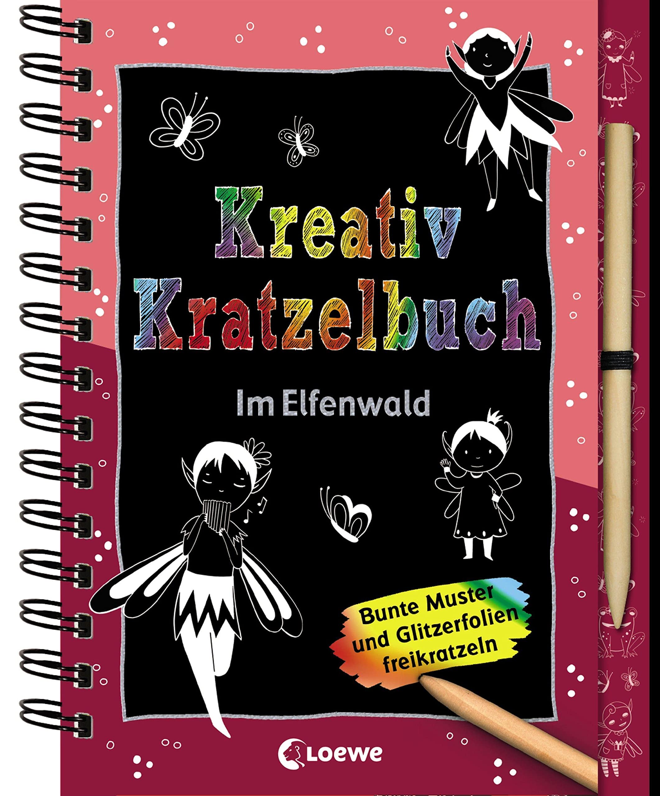 Kreativ-Kratzelbuch: Im Elfenwald book