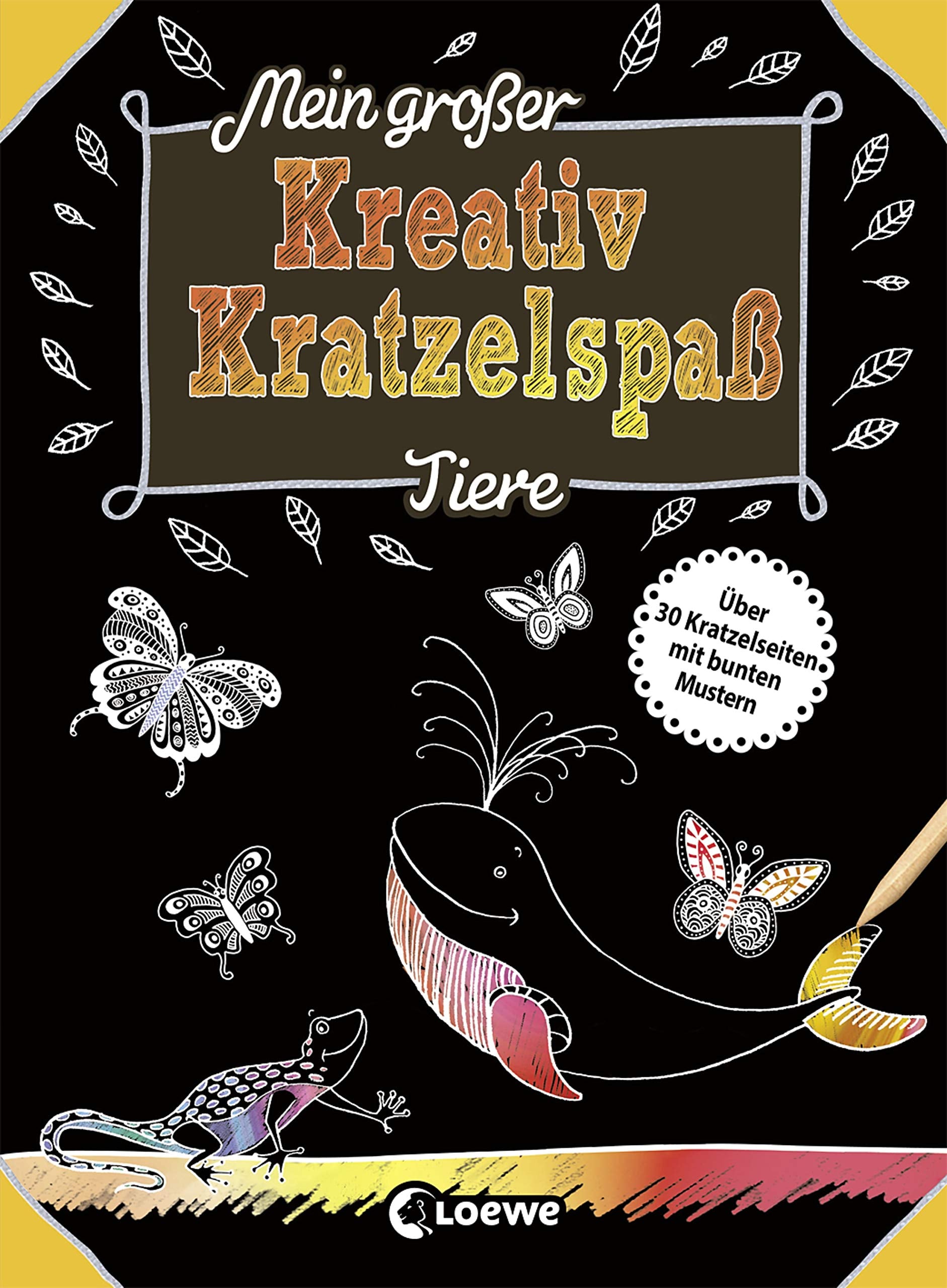 Mein großer Kreativ-Kratzelspaß: Tiere Film, Art & Culture