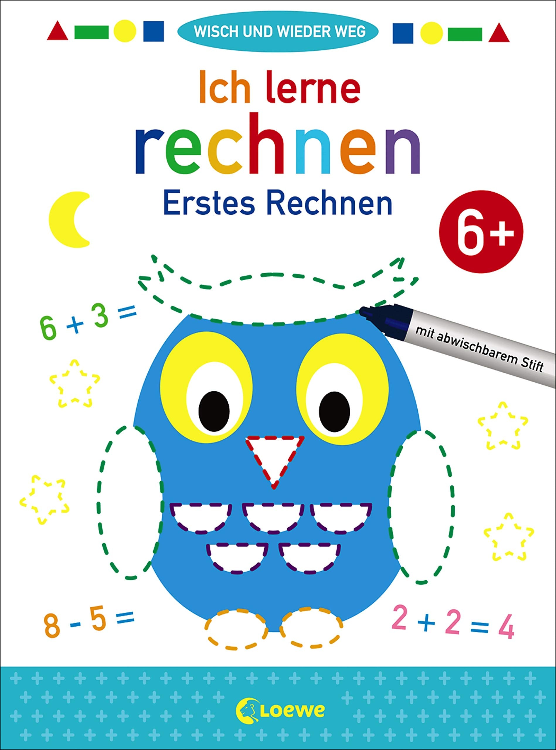 Wisch und wieder weg - Ich lerne rechnen 6+: Erstes Rechnen - Übungen zum Rechnentraining für Kinder ab 6 Jahre Leisure, Home & Garden