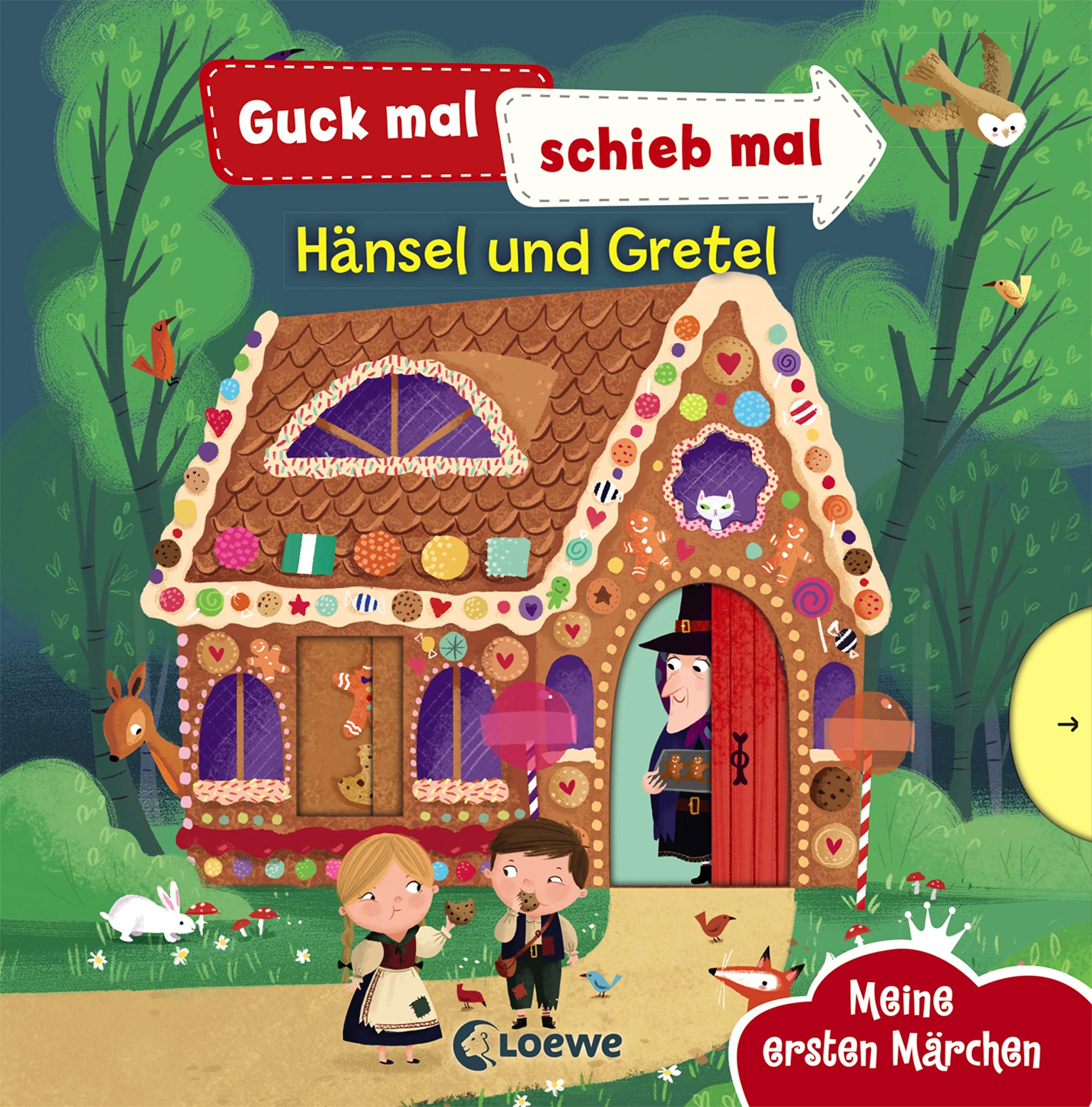Guck mal, schieb mal! Meine ersten Märchen - Hänsel und Gretel: Pappbilderbuch, Buch mit Klappen ab 2 Jahre Fairy Tales & Legends