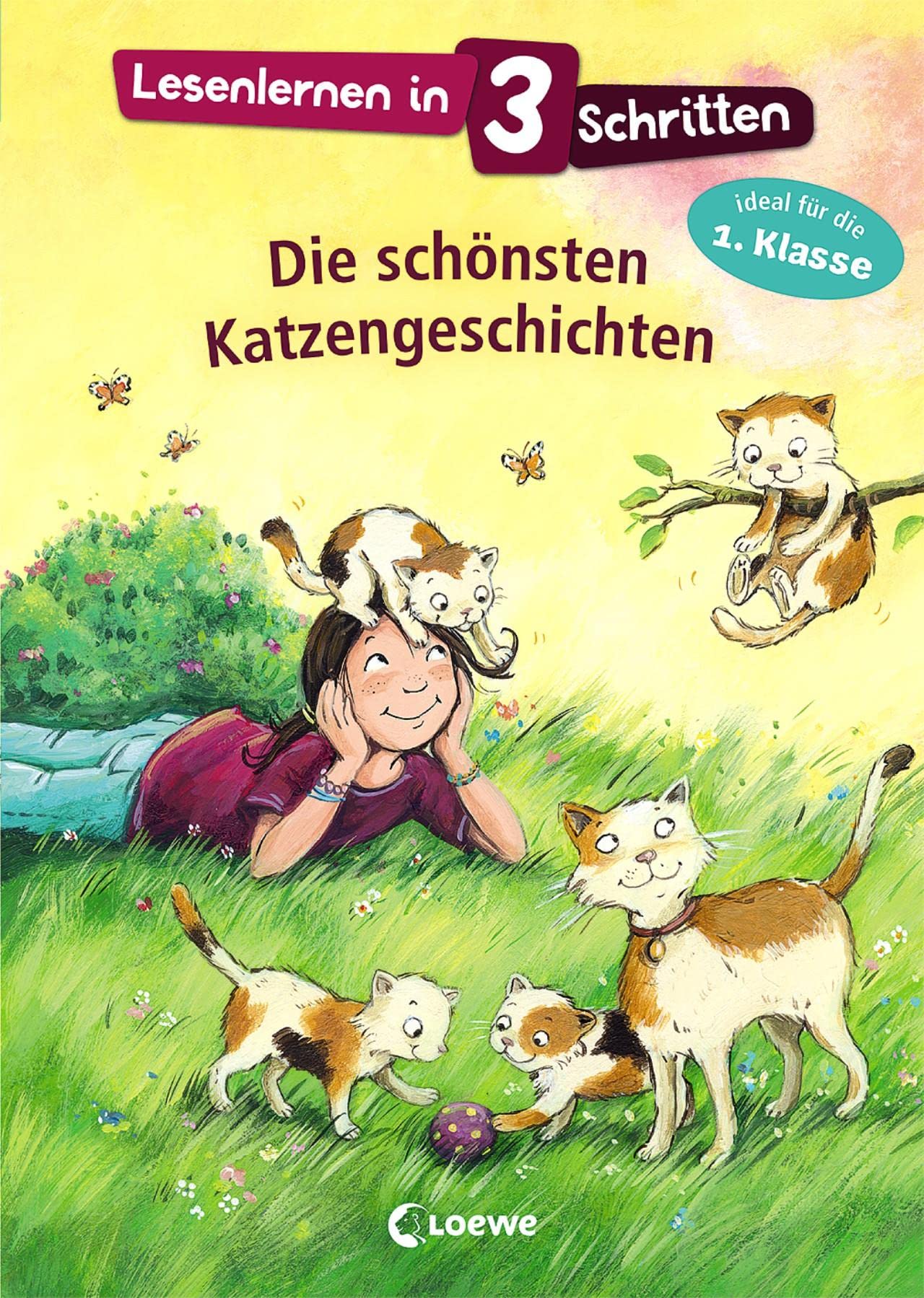 Lesenlernen in 3 Schritten - Die schönsten Katzengeschichten Pets