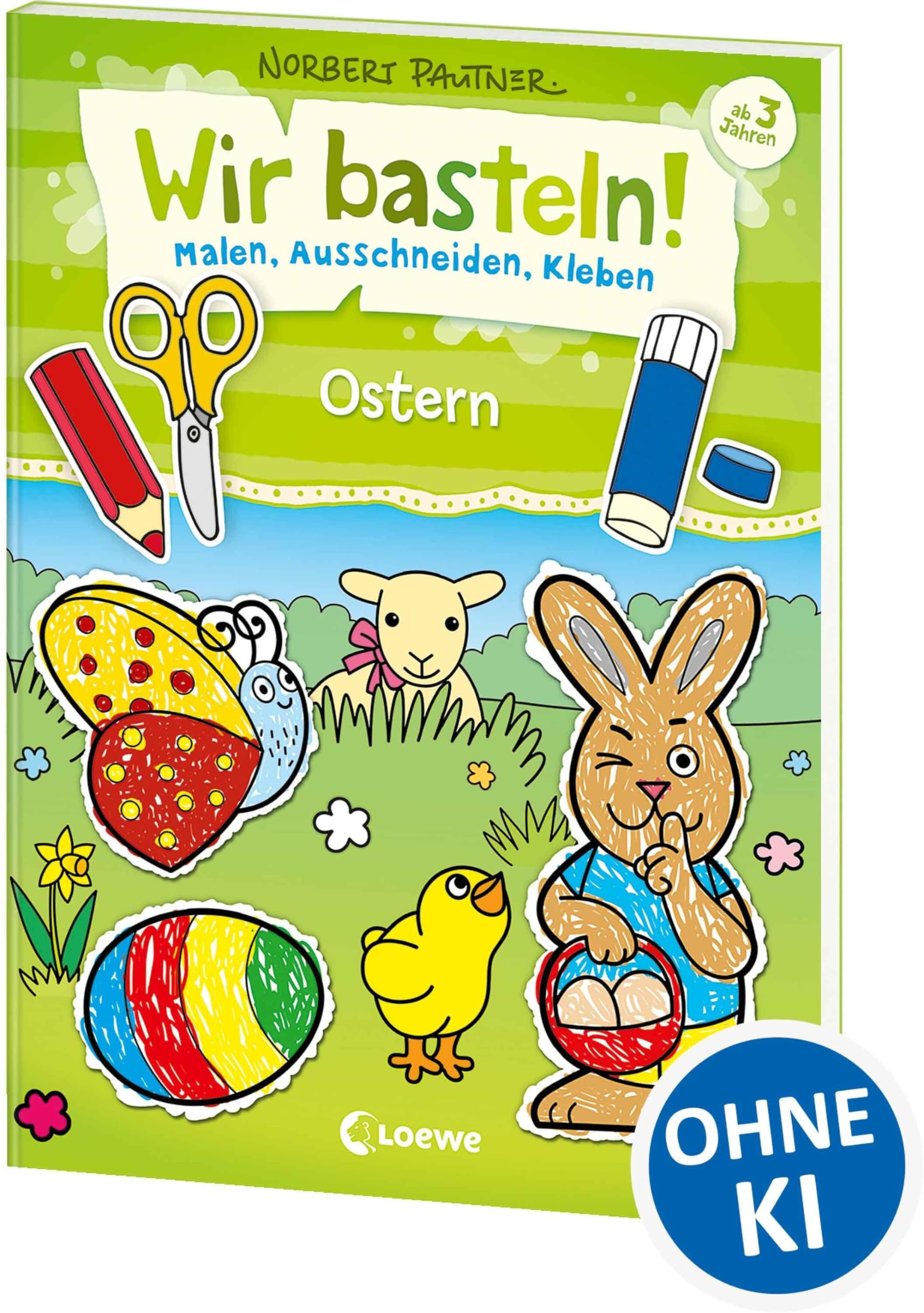 Wir basteln! - Malen, Ausschneiden, Kleben - Ostern Posters
