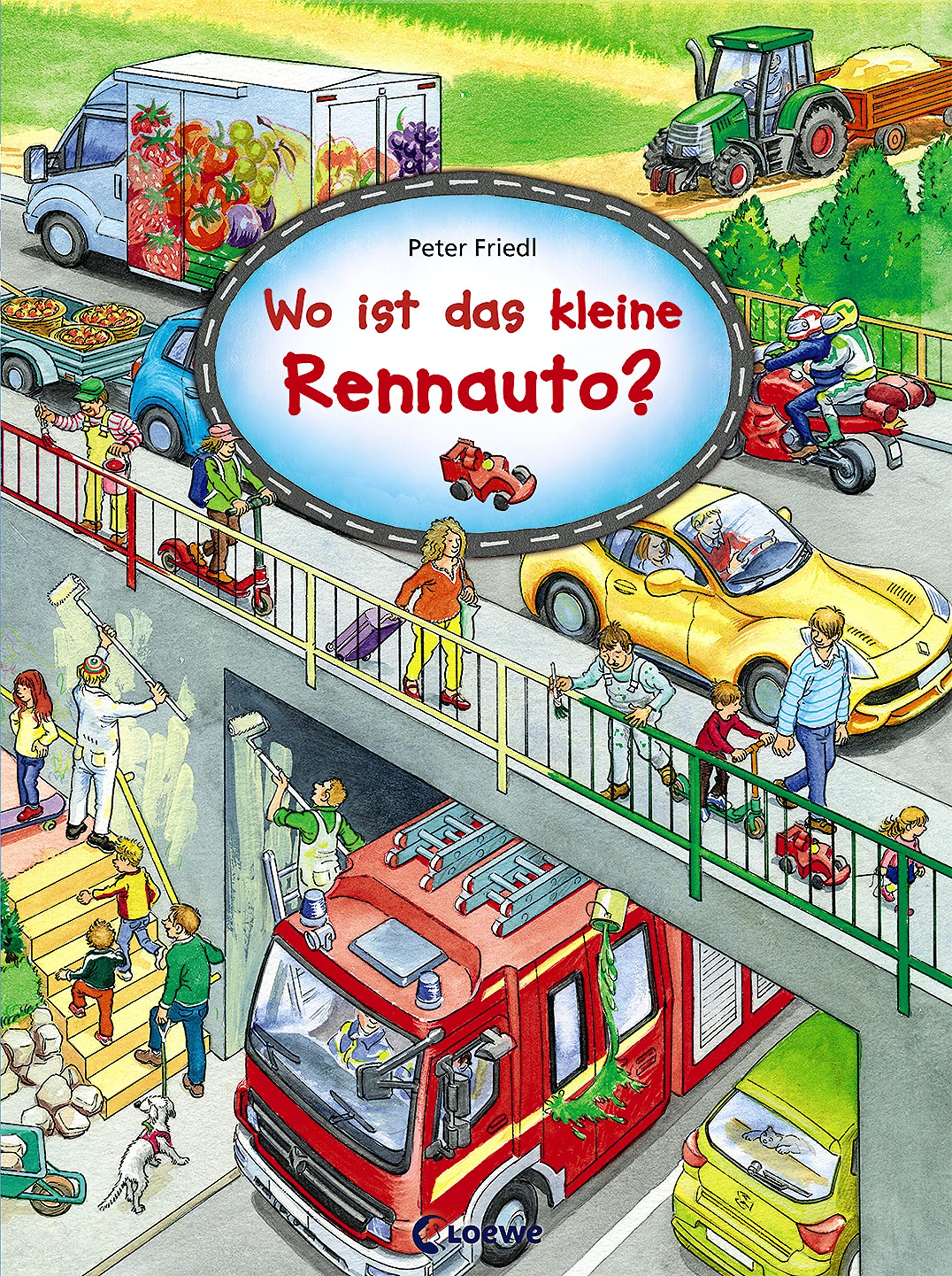 Wo ist das kleine Rennauto?: Wimmelbuch ab 2 Jahre (Wimmelbilderbücher) Lifestyle