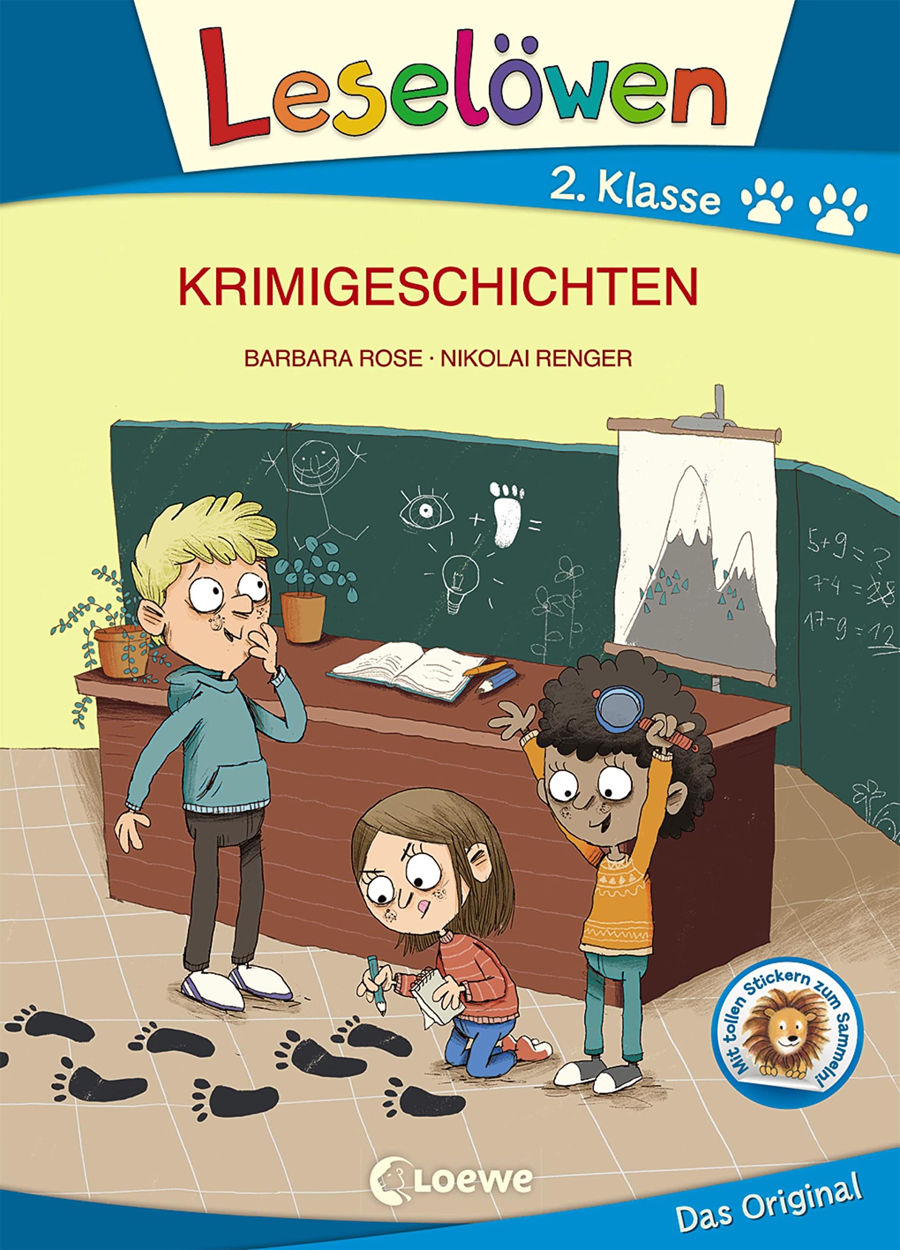 Leselöwen 2. Klasse - Krimigeschichten (Großbuchstabenausgabe) Contemporary literature