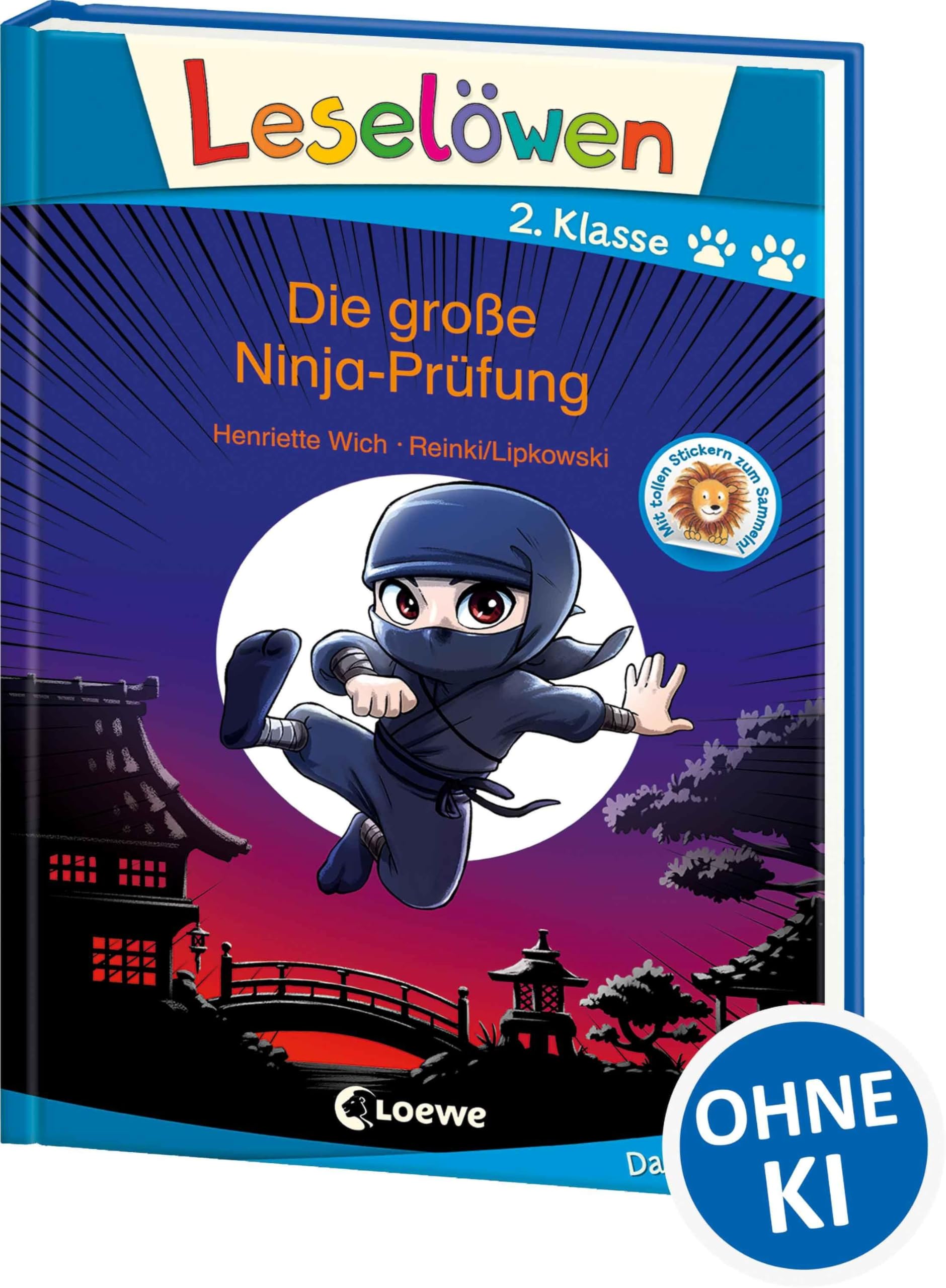 Leselöwen 2. Klasse - Die große Ninja-Prüfung Action & Adventure