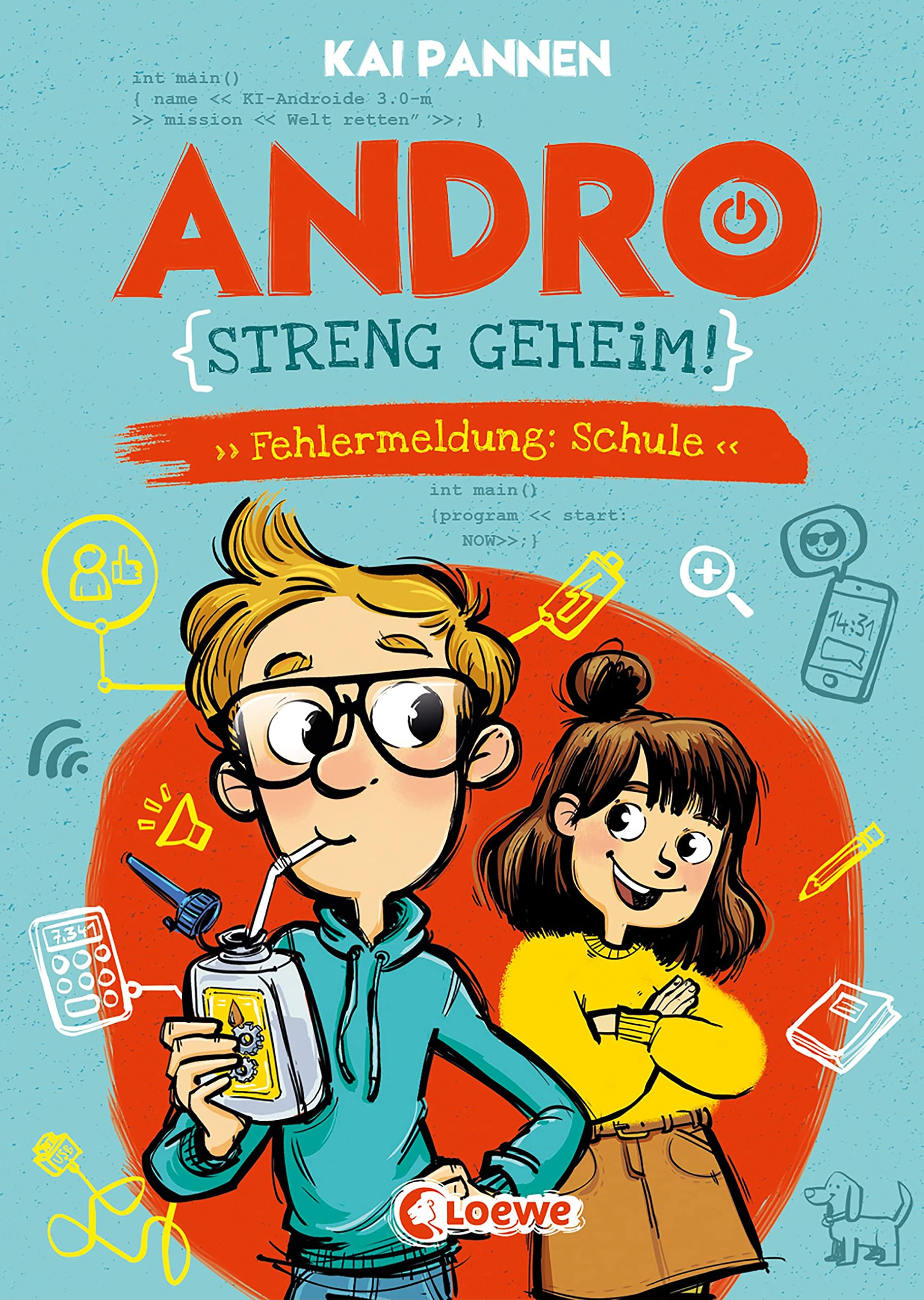 Andro, streng geheim! (Band 1) - Fehlermeldung: Schule Action & Adventure