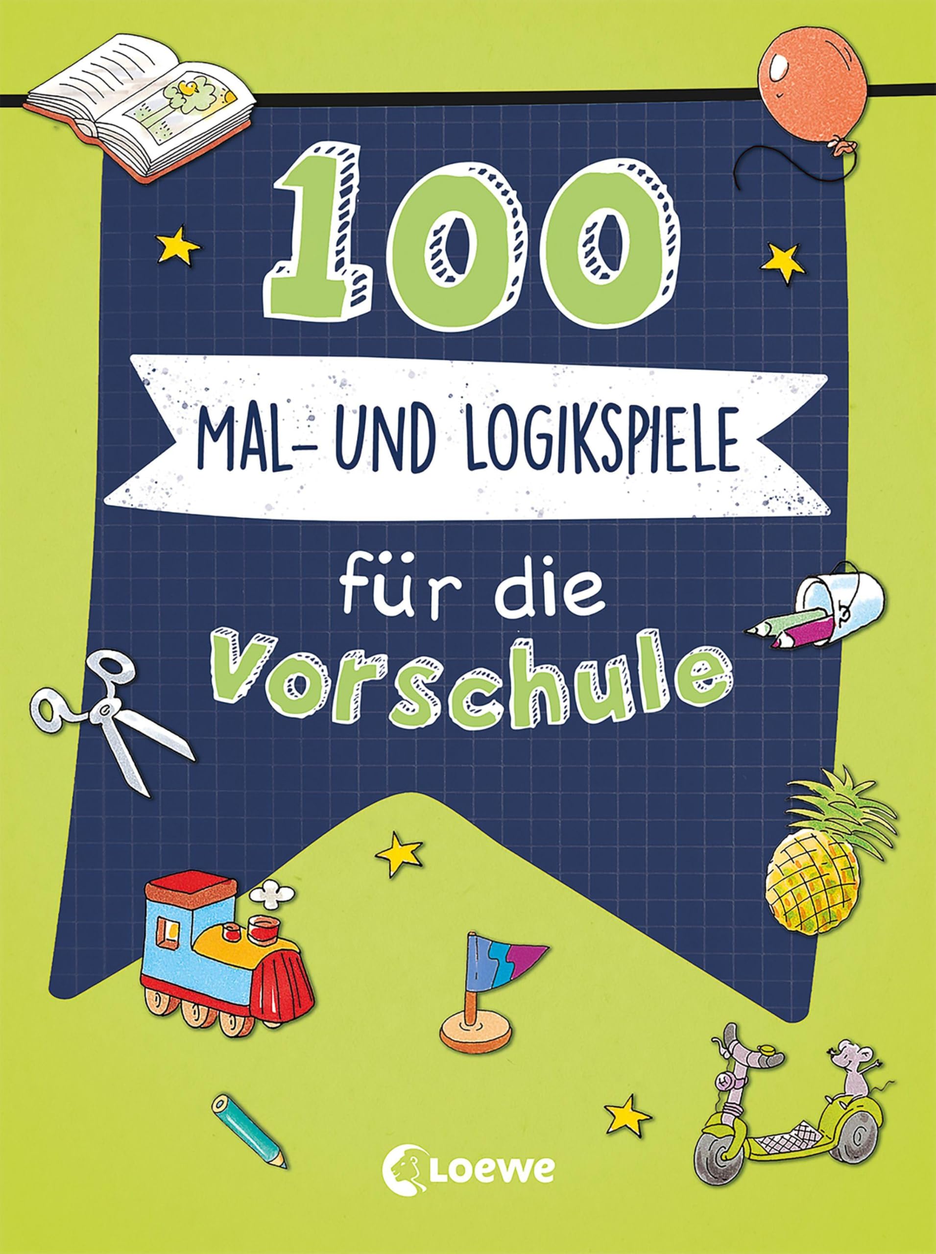 100 Mal- und Logikspiele für die Vorschule Humour & Satire