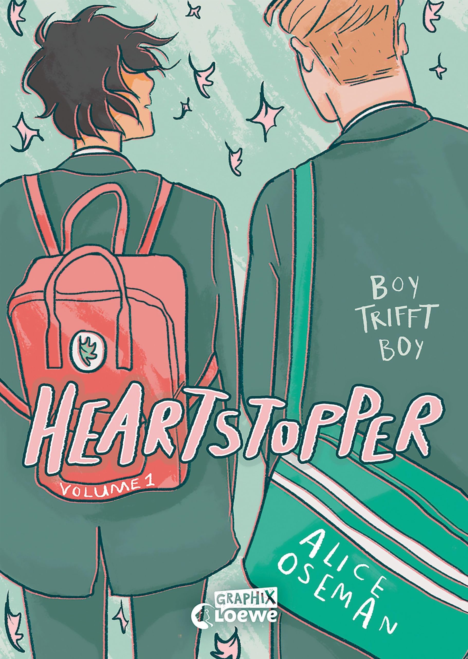 Heartstopper Volume 1 (deutsche Hardcover-Ausgabe) Manga