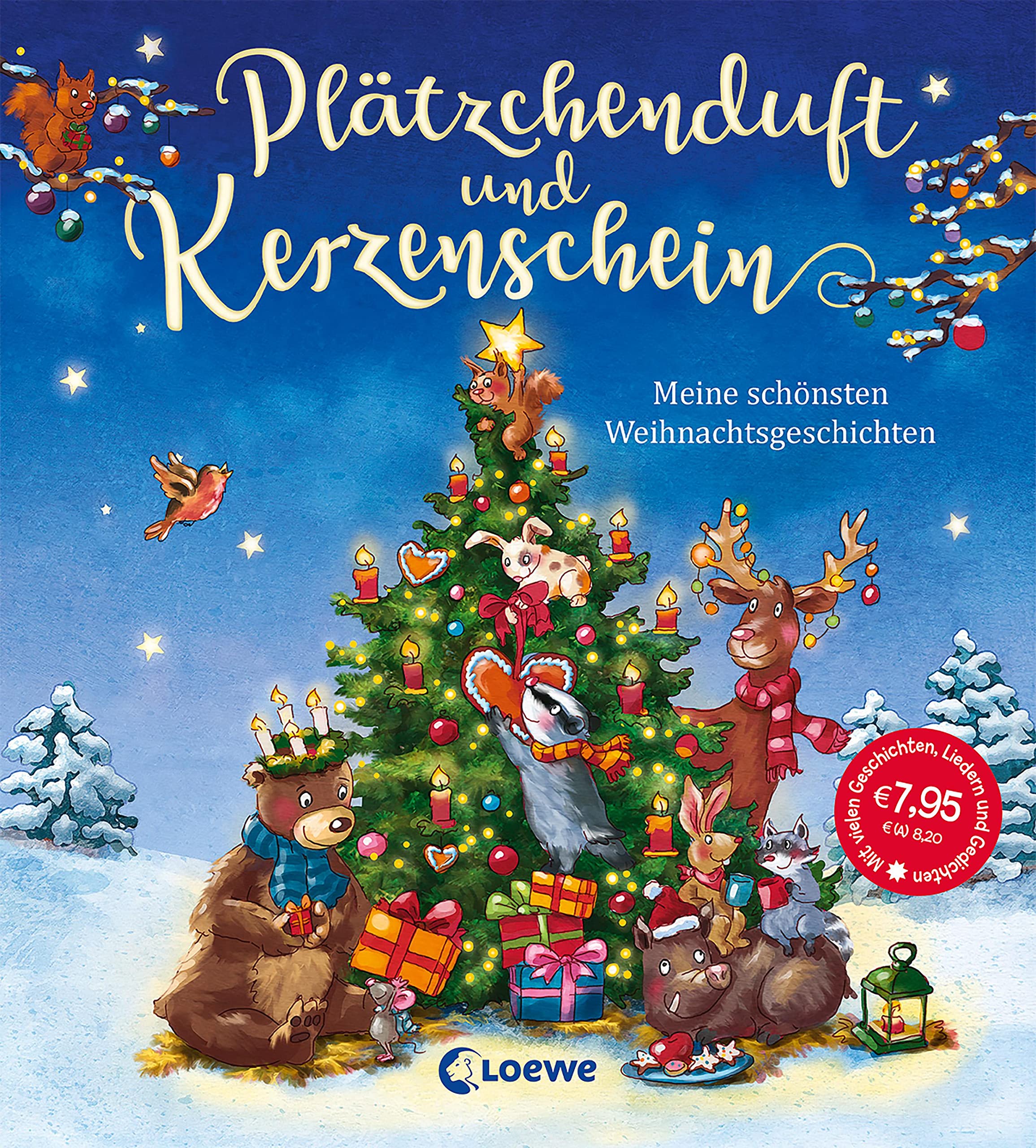 Plätzchenduft und Kerzenschein: Meine schönsten Weihnachtsgeschichten - Weihnachtliches Vorlesebuch für Kinder ab 2 Jahre Essays & Short Stories