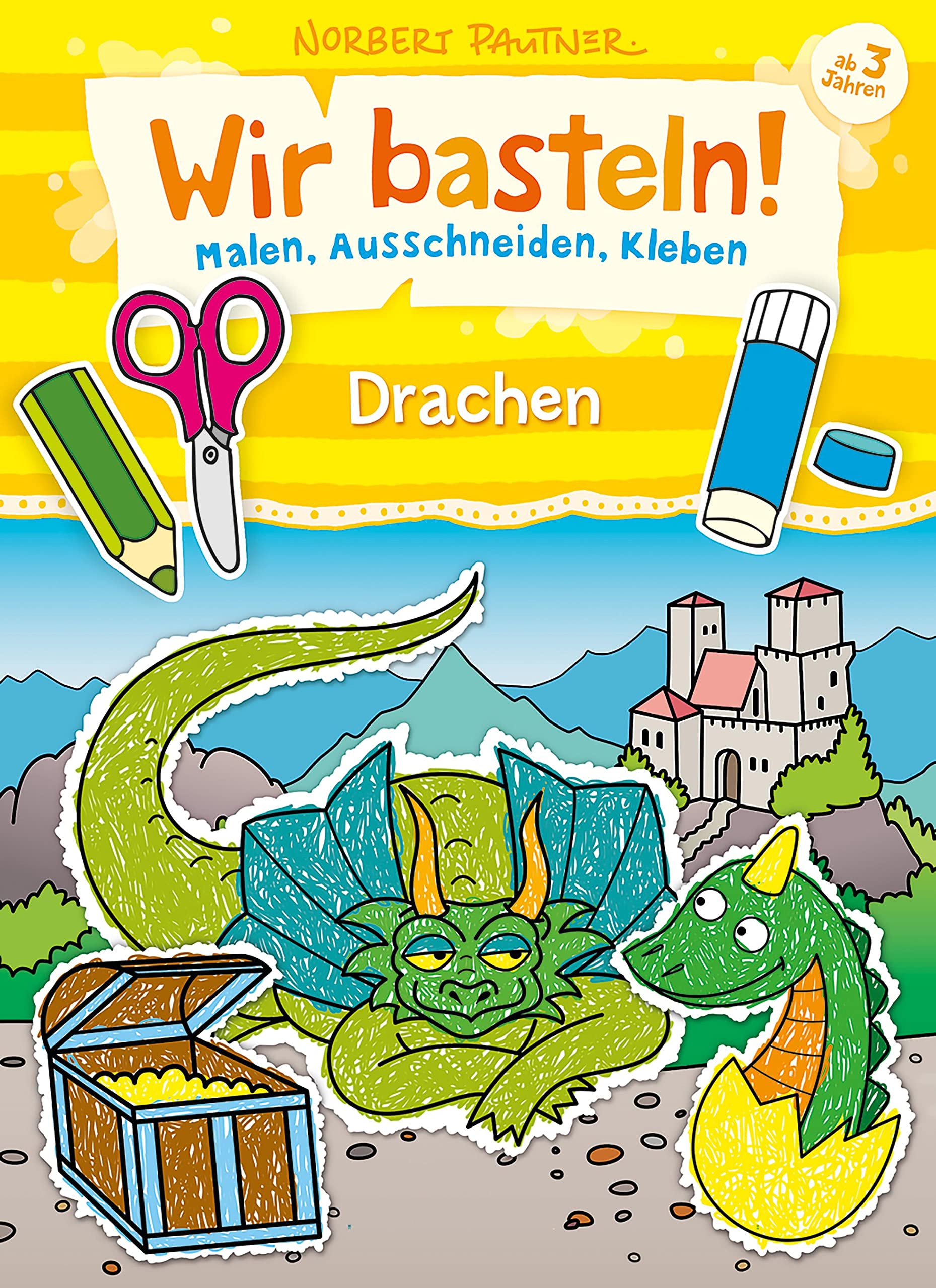 Wir basteln! - Malen, Ausschneiden, Kleben - Drachen Garden & Plants