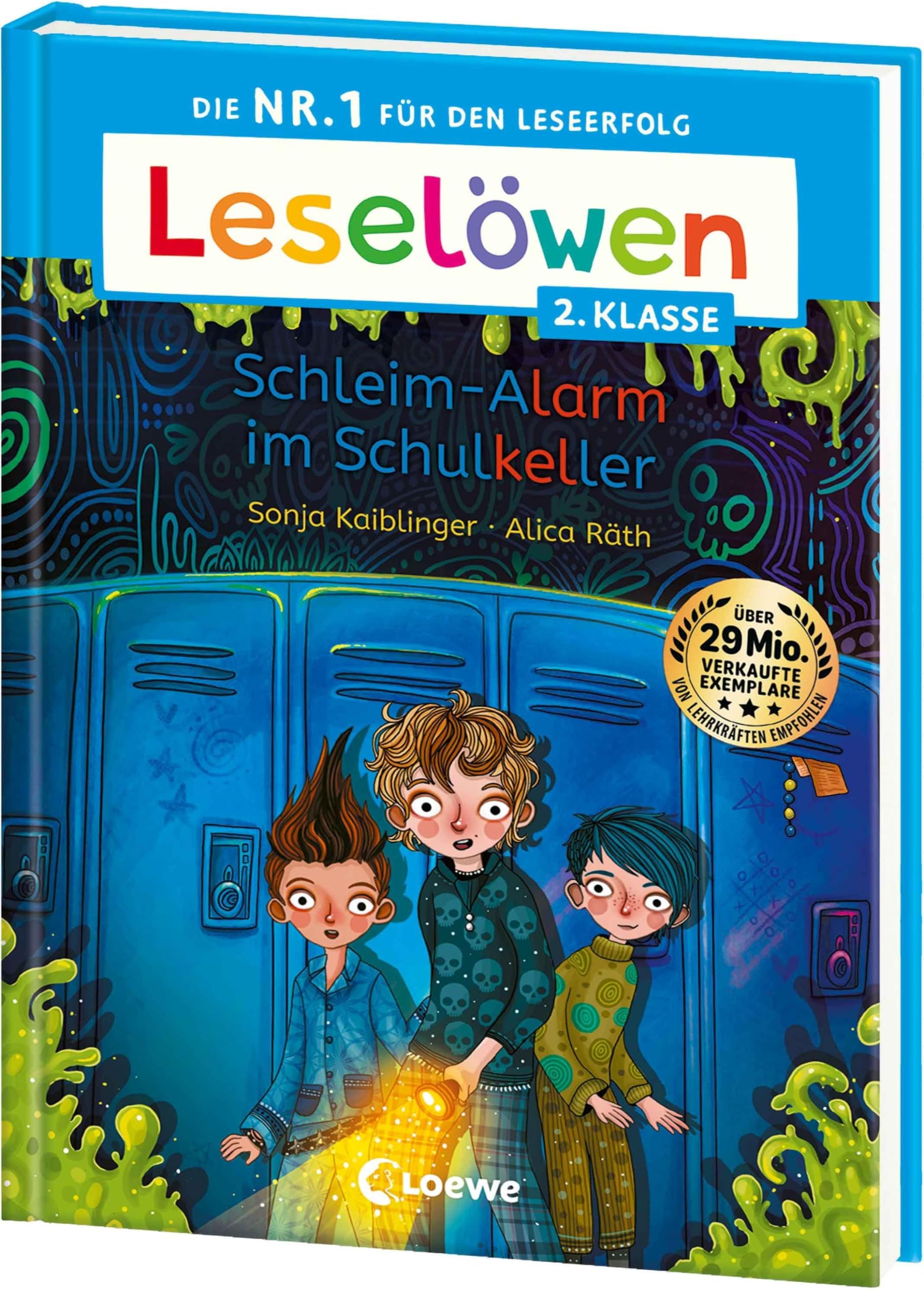 Leselöwen 2. Klasse - Schleim-Alarm im Schulkeller Humour & Satire