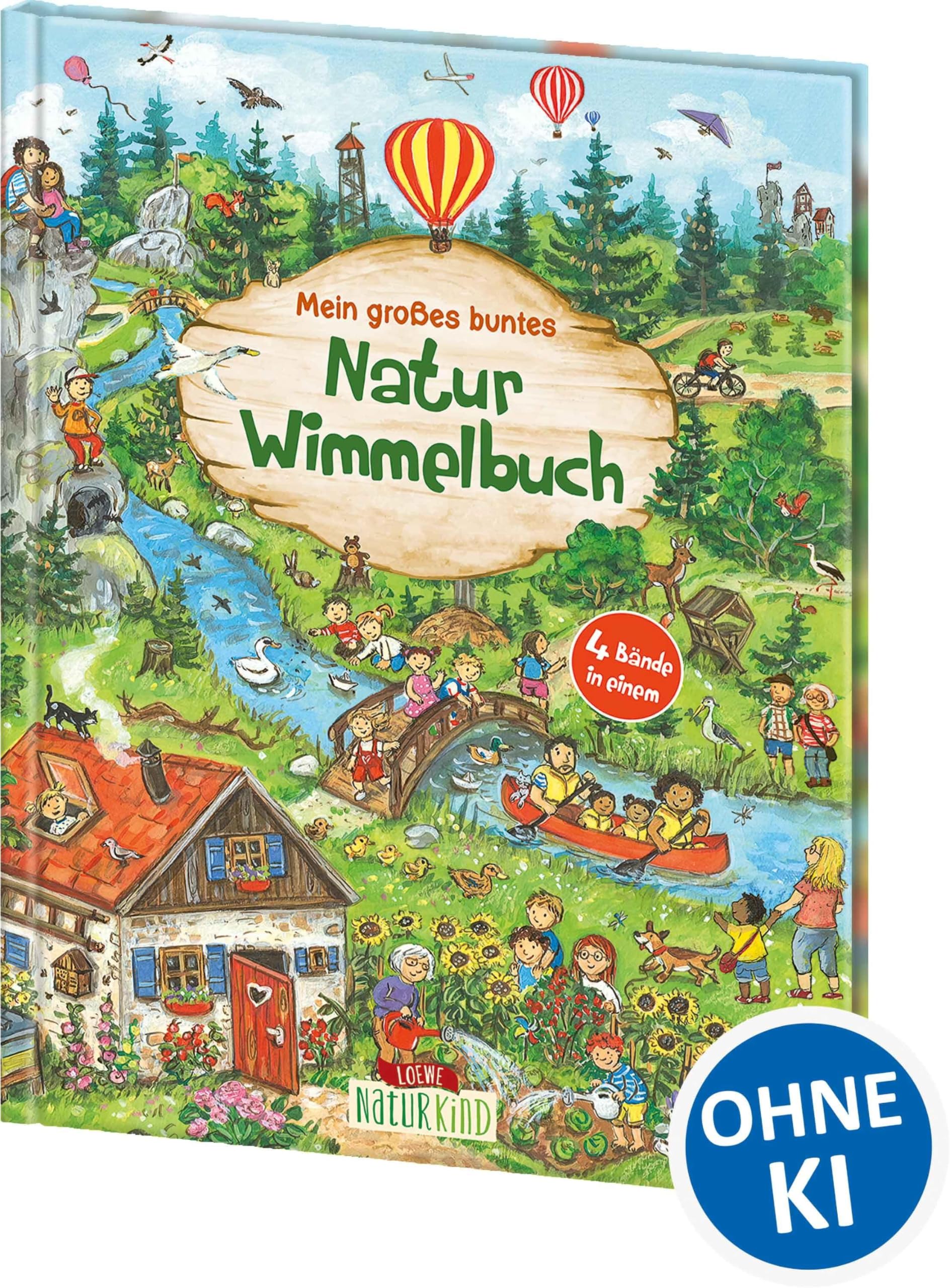 Mein großes buntes Natur-Wimmelbuch (Sammelband) Garden & Plants