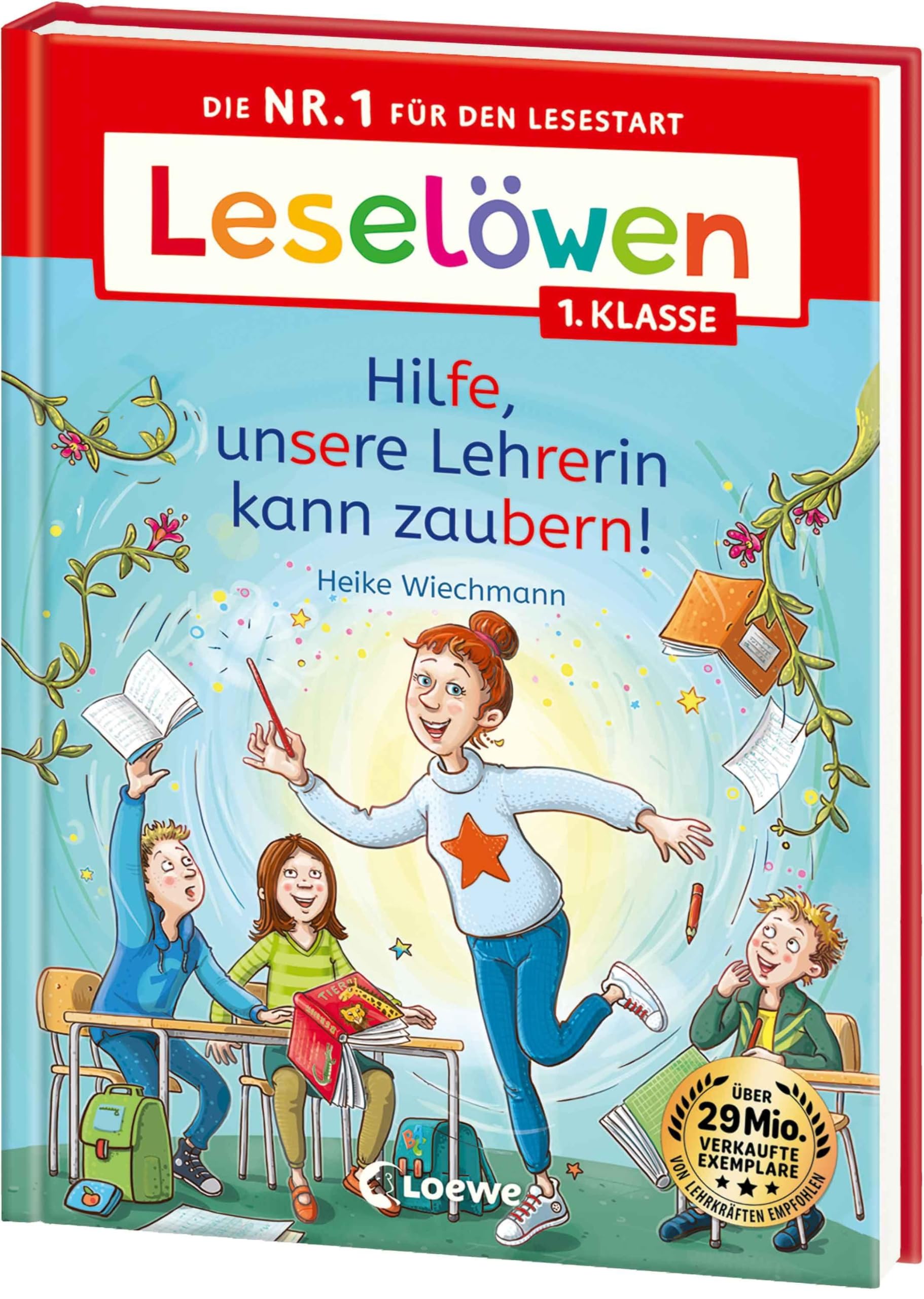 Leselöwen 1. Klasse - Hilfe, unsere Lehrerin kann zaubern! Non-fiction