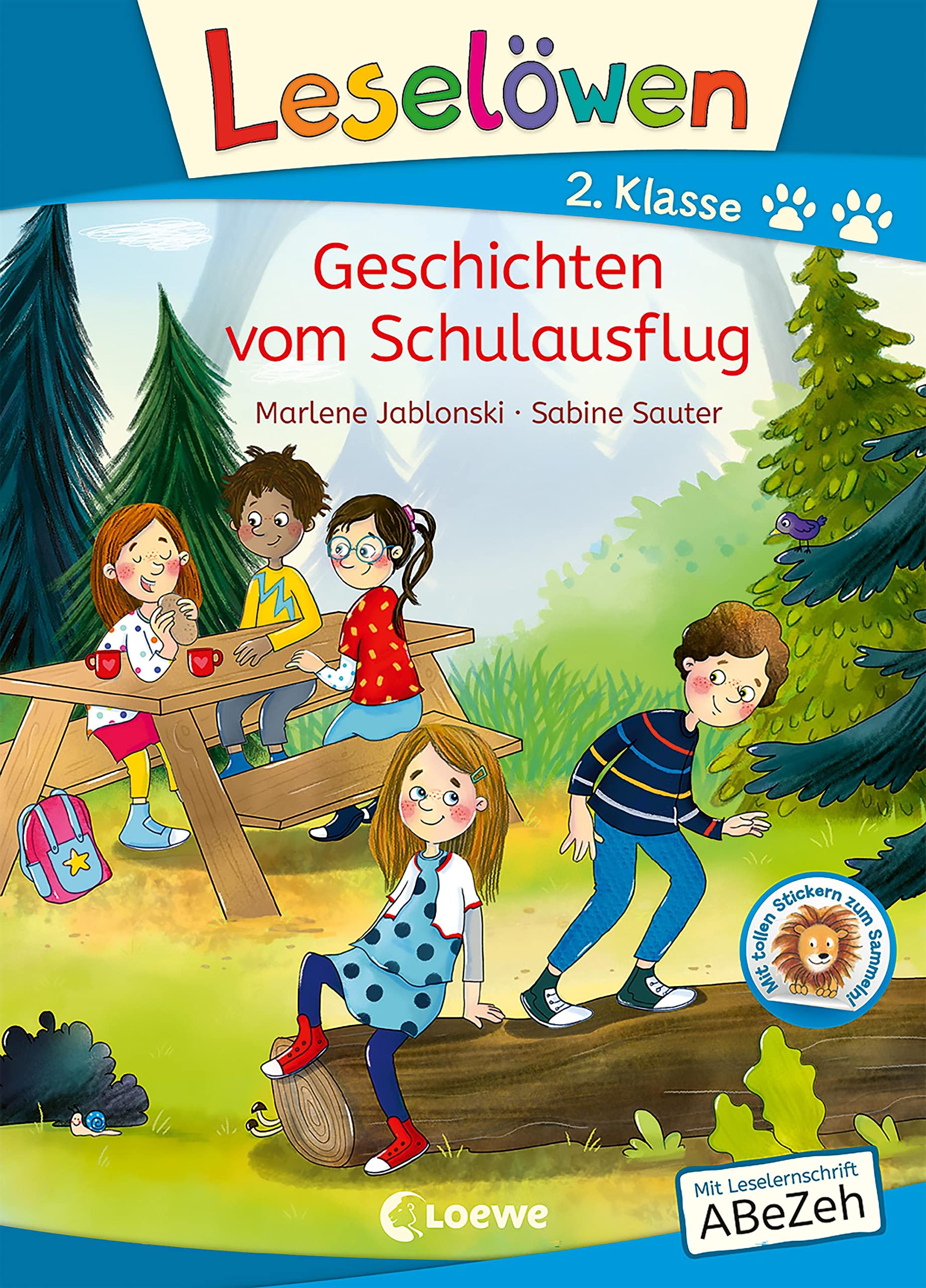 Leselöwen 2. Klasse - Geschichten vom Schulausflug Action & Adventure