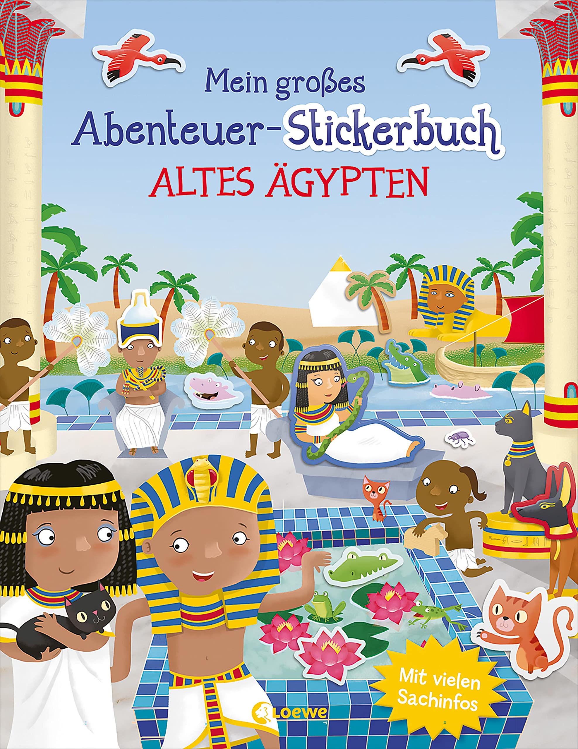 Mein großes Abenteuer-Stickerbuch - Altes Ägypten Parents & Children