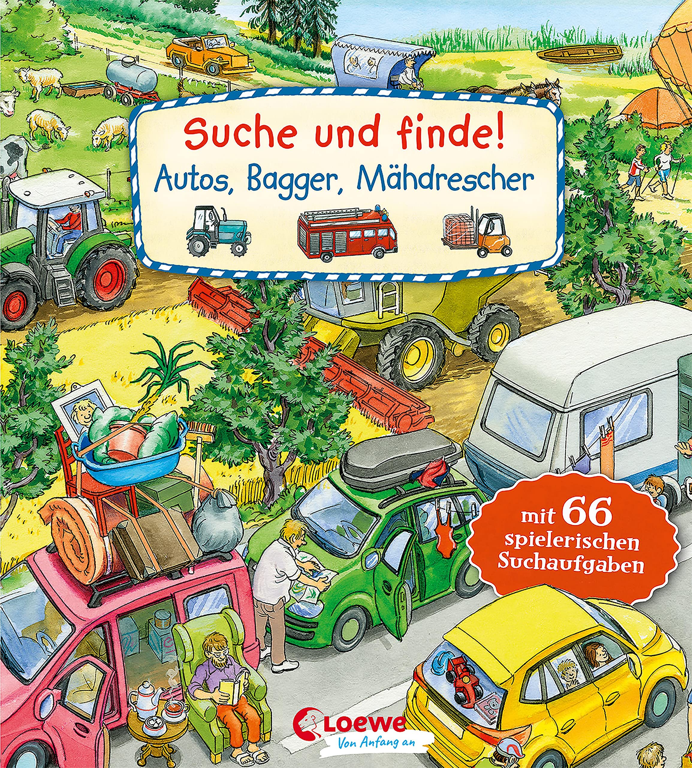 Suche und finde! - Autos, Bagger, Mähdrescher Leisure, Home & Garden