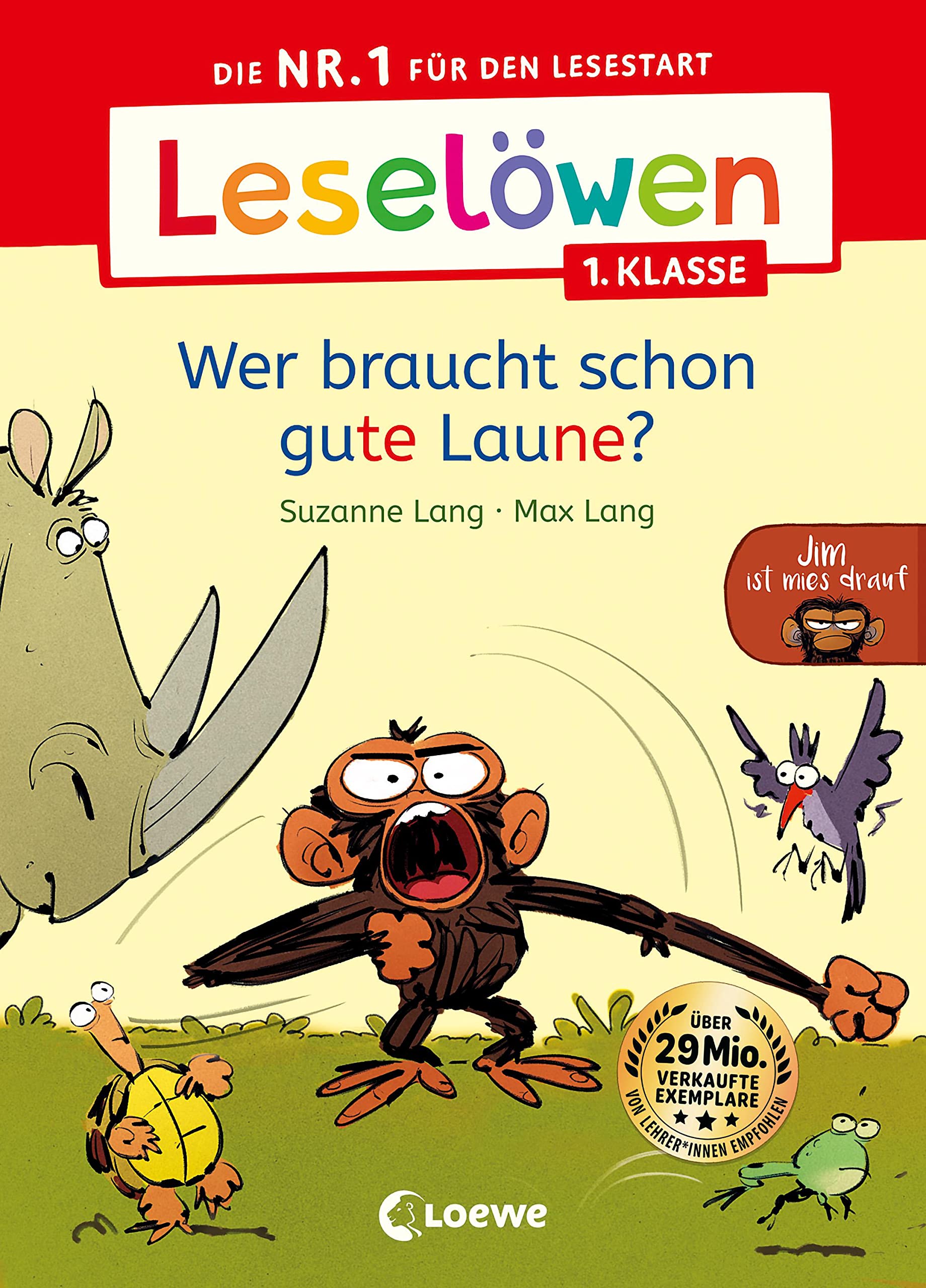 Leselöwen 1. Klasse - Jim ist mies drauf - Wer braucht schon gute Laune? Psychology
