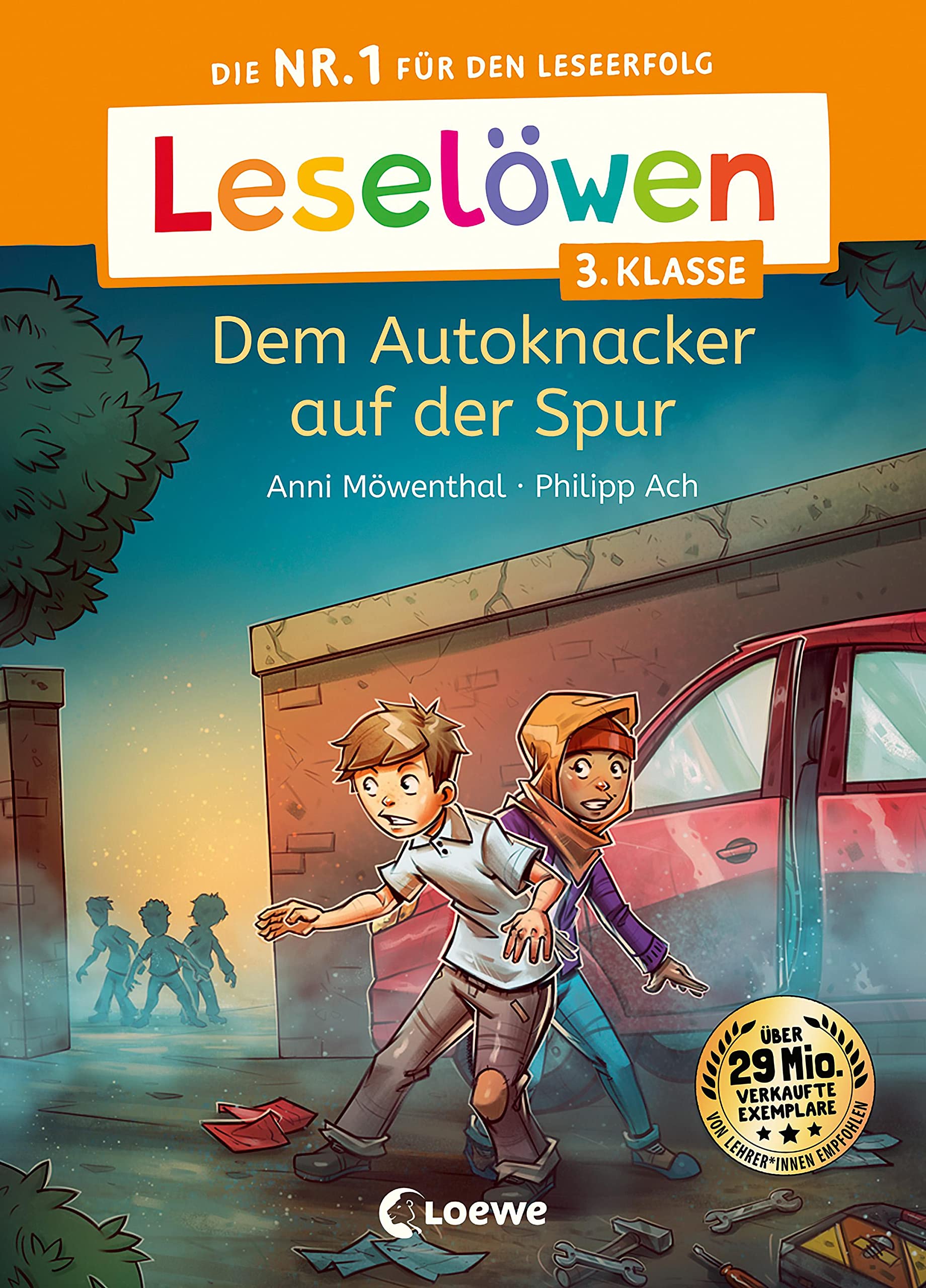 Leselöwen 3. Klasse - Dem Autoknacker auf der Spur Action & Adventure