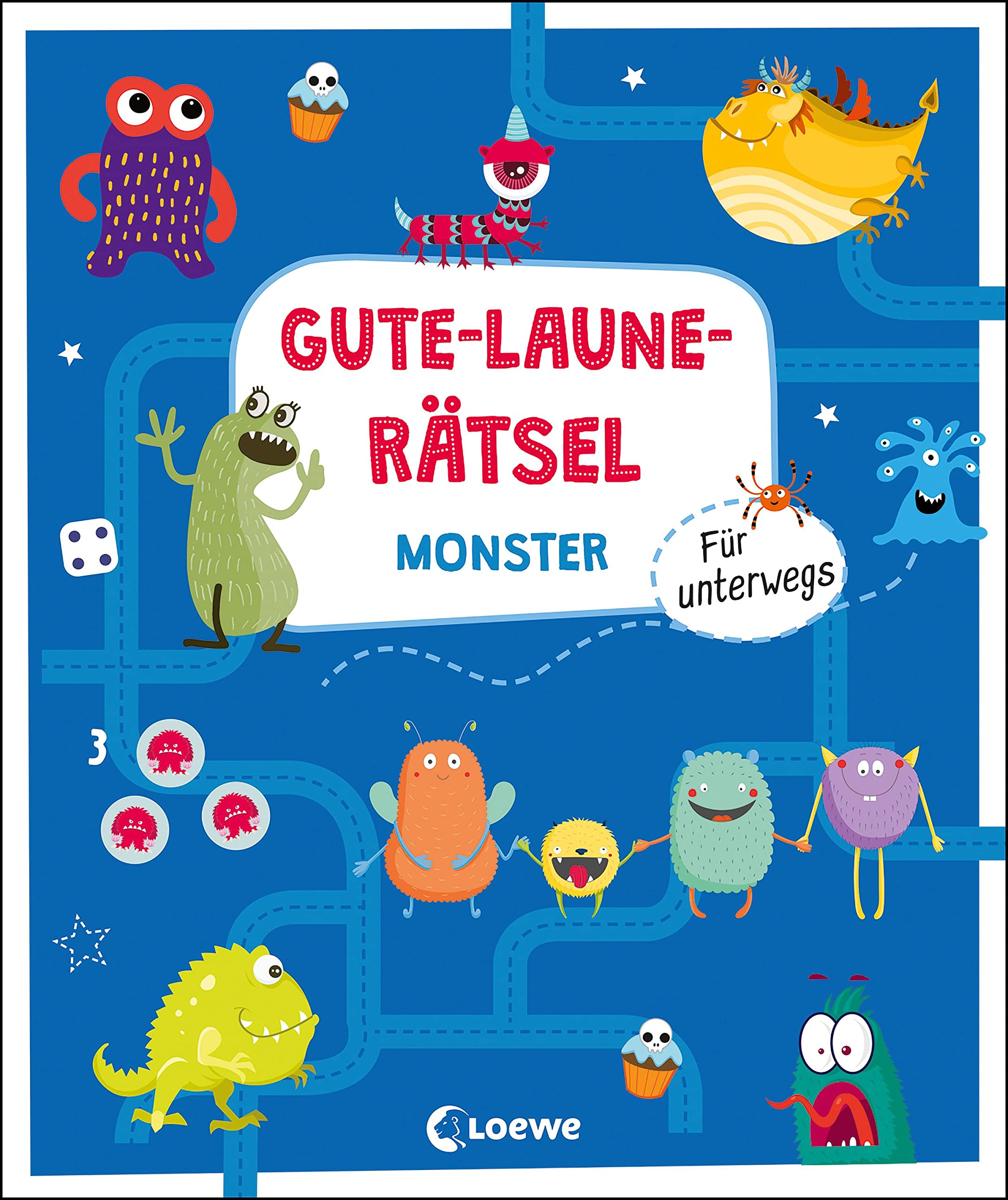 Gute-Laune-Rätsel für unterwegs - Monster book