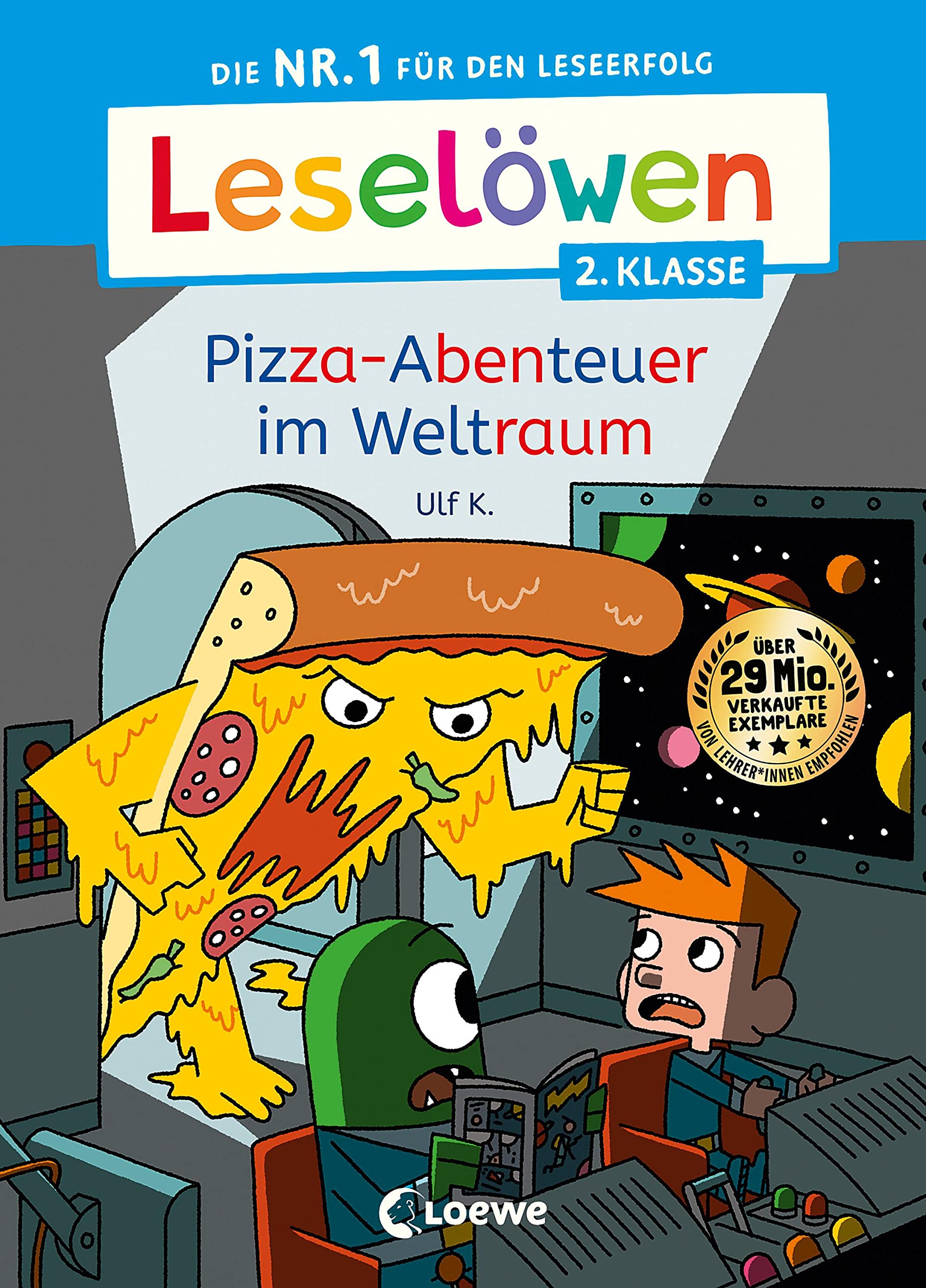 Leselöwen 2. Klasse - Pizza-Abenteuer im Weltraum Humour & Satire