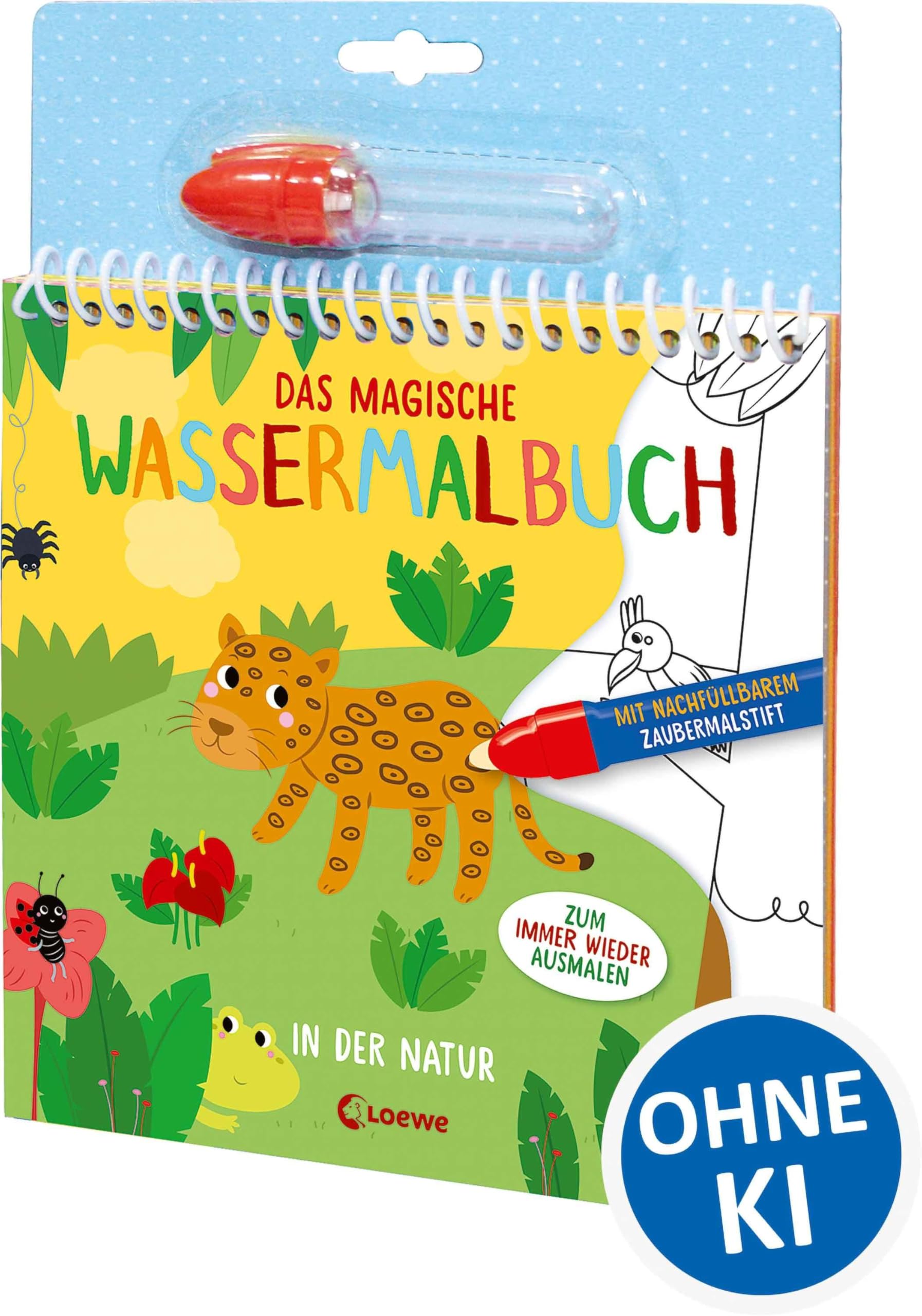 Das magische Wassermalbuch - In der Natur Arts & Music