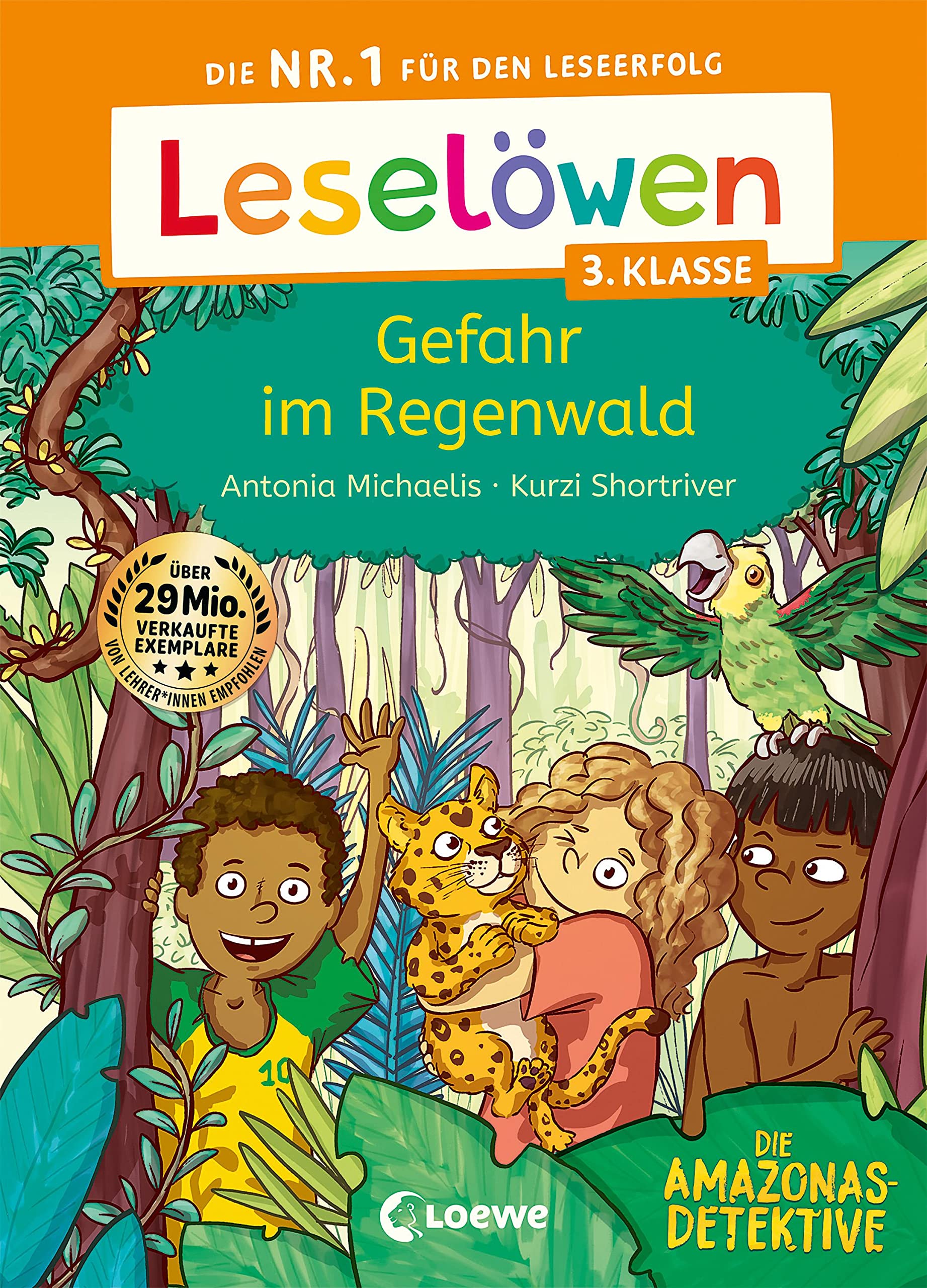 Leselöwen 3. Klasse - Amazonas-Detektive: Gefahr im Regenwald Non-fiction