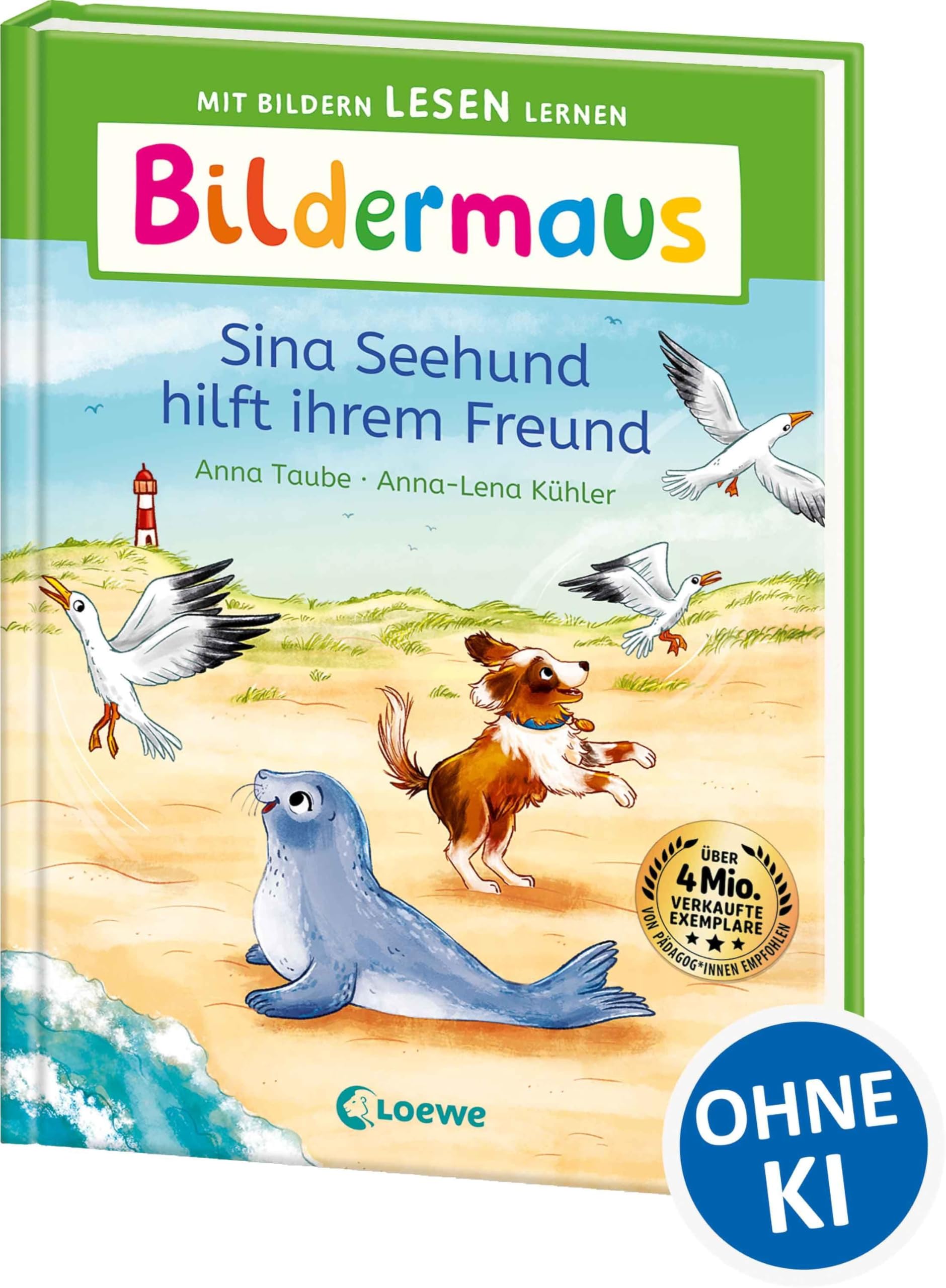 Bildermaus - Sina Seehund hilft ihrem Freund Pets