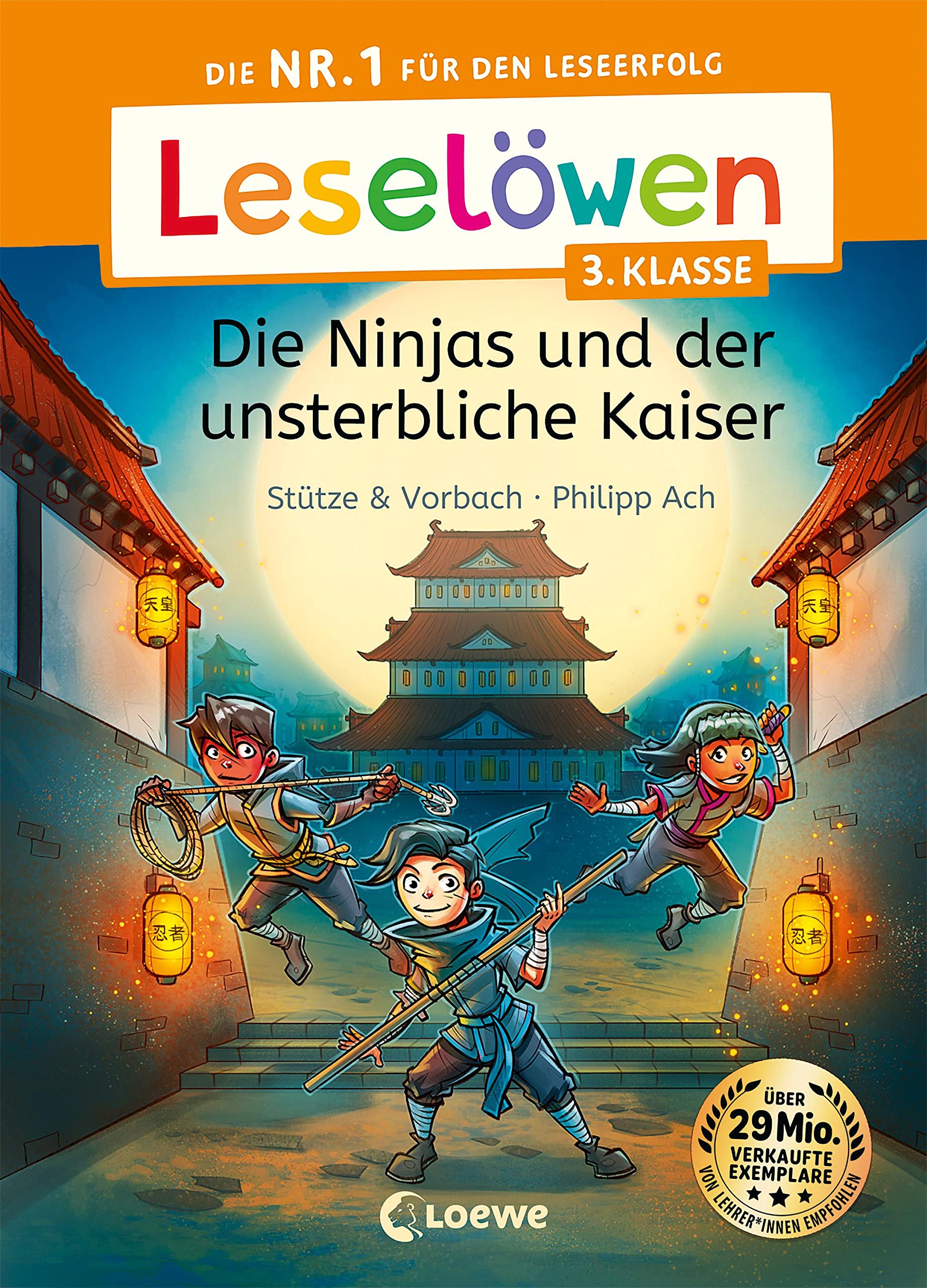 Leselöwen 3. Klasse - Die Ninjas und der unsterbliche Kaiser Action & Adventure