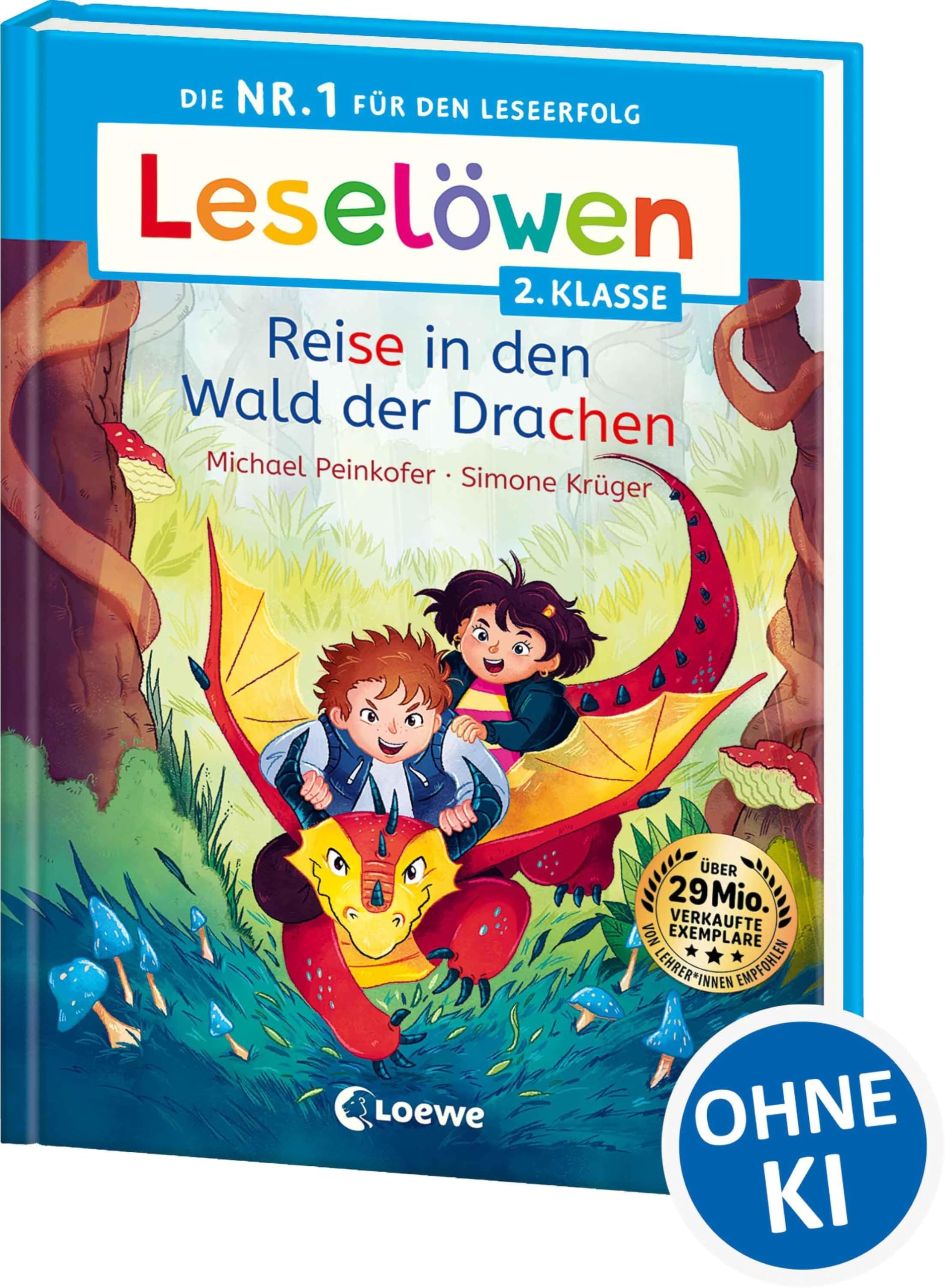 Leselöwen 2. Klasse - Reise in den Wald der Drachen Contemporary literature