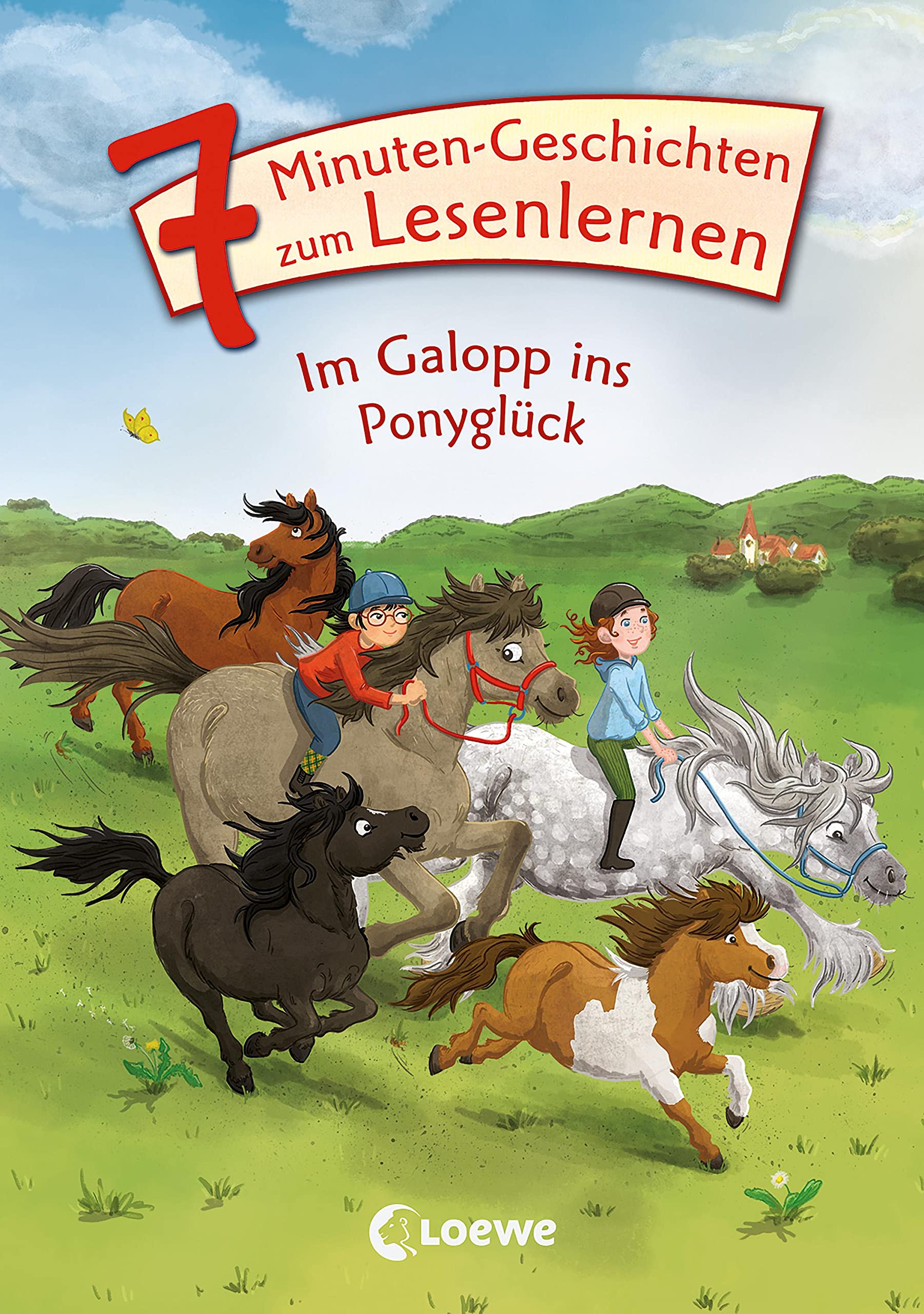 Leselöwen - Das Original - 7-Minuten-Geschichten zum Lesenlernen - Im Galopp ins Ponyglück Manga