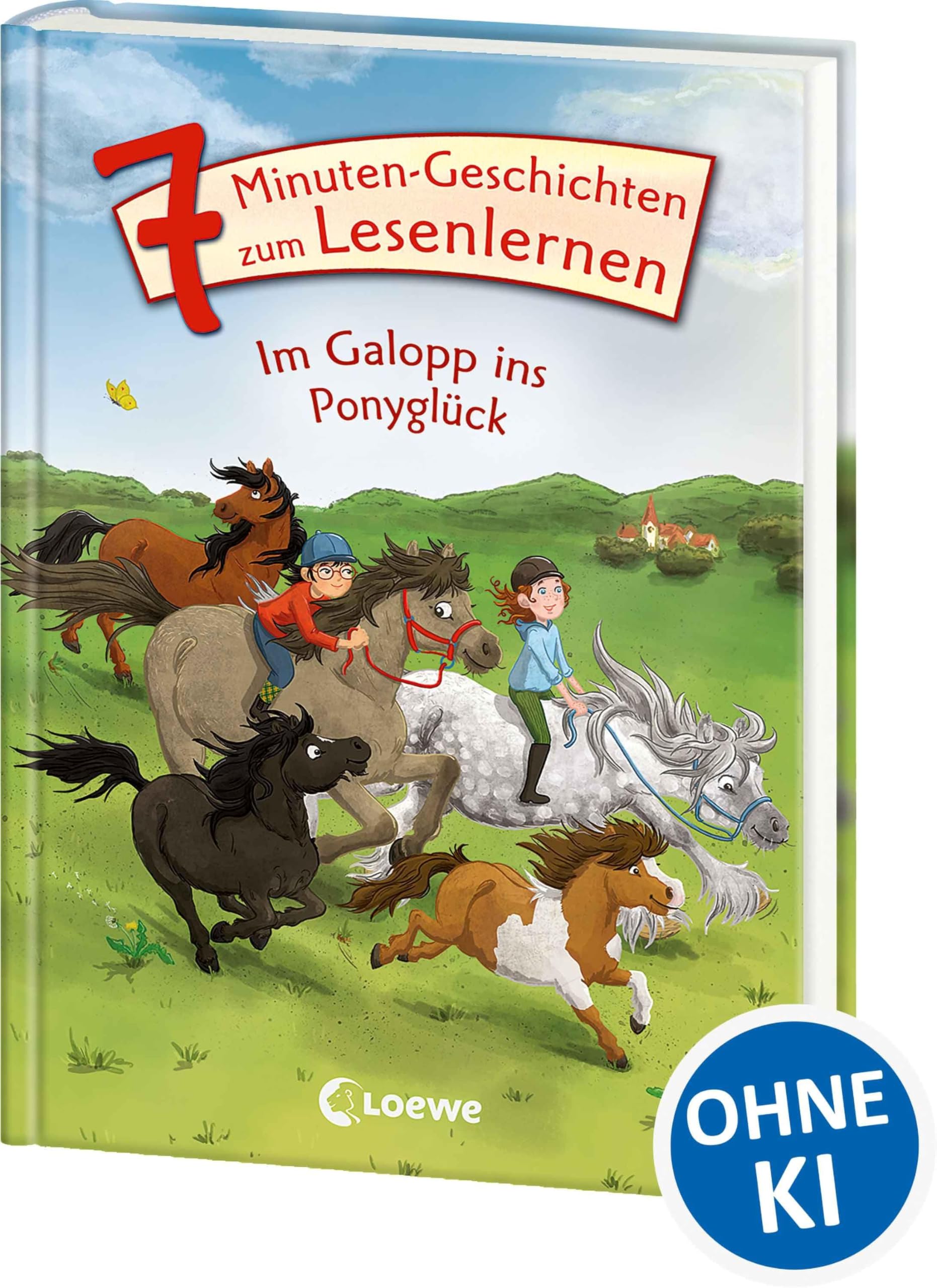 Leselöwen - Das Original - 7-Minuten-Geschichten zum Lesenlernen - Im Galopp ins Ponyglück Manga