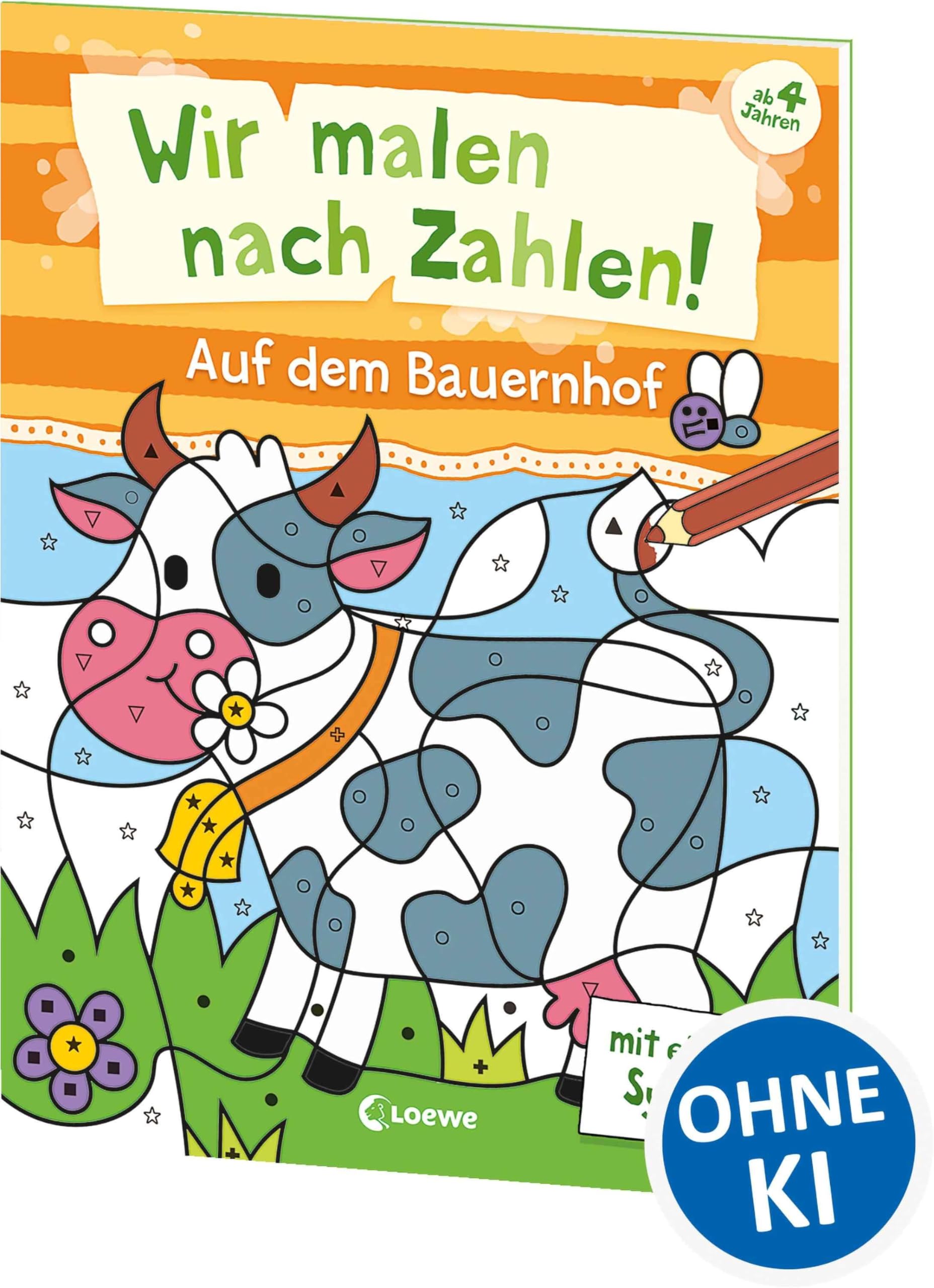 Wir malen nach Zahlen! - Auf dem Bauernhof Garden & Plants