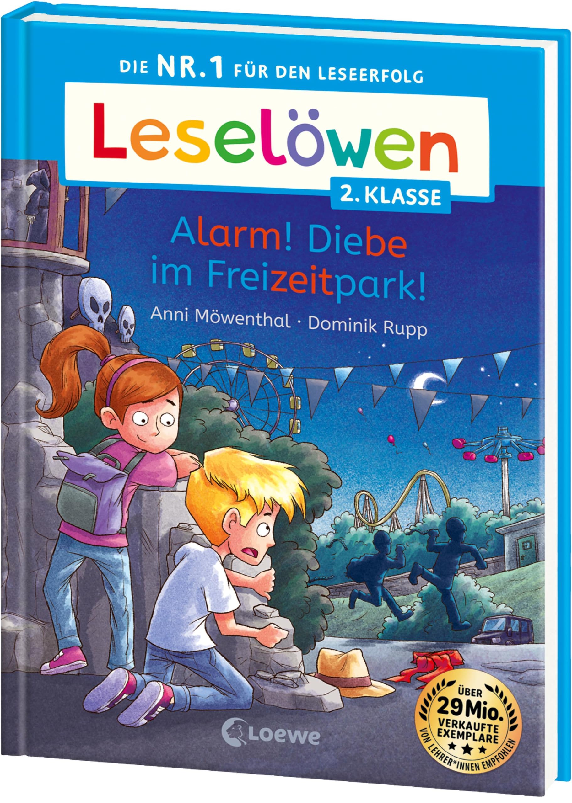 Leselöwen 2. Klasse - Alarm! Diebe im Freizeitpark! Non-fiction