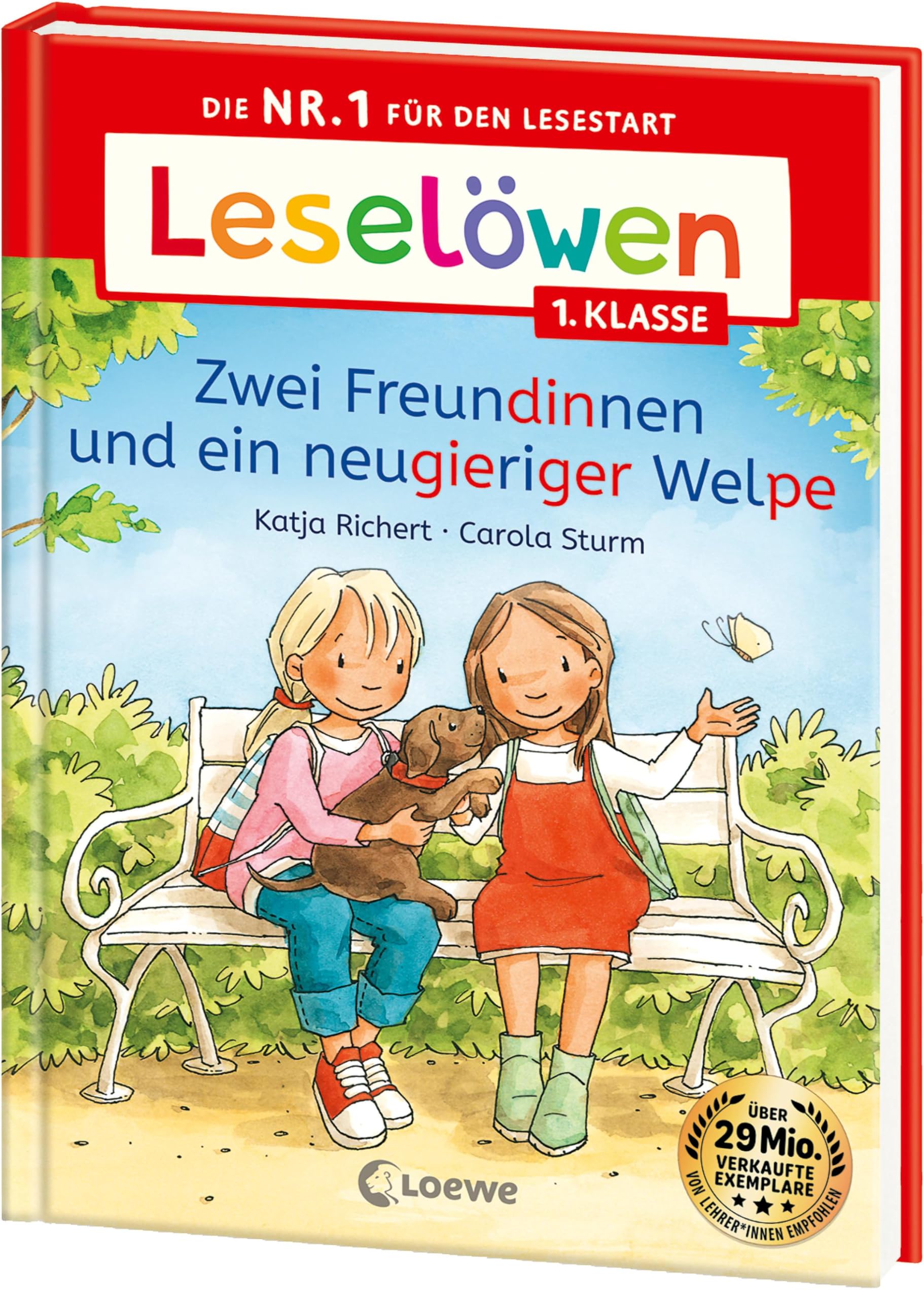 Leselöwen 1. Klasse - Zwei Freundinnen und ein neugieriger Welpe Pets