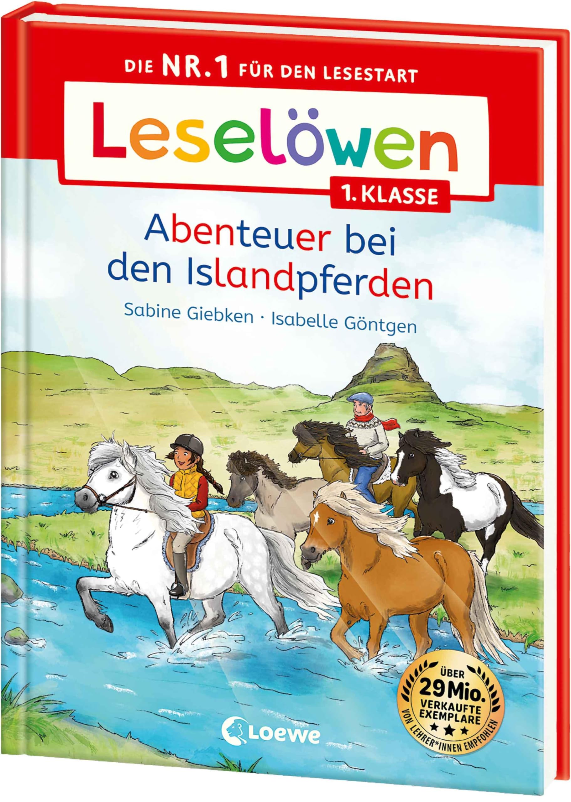 Leselöwen 1. Klasse - Abenteuer bei den Islandpferden Pets