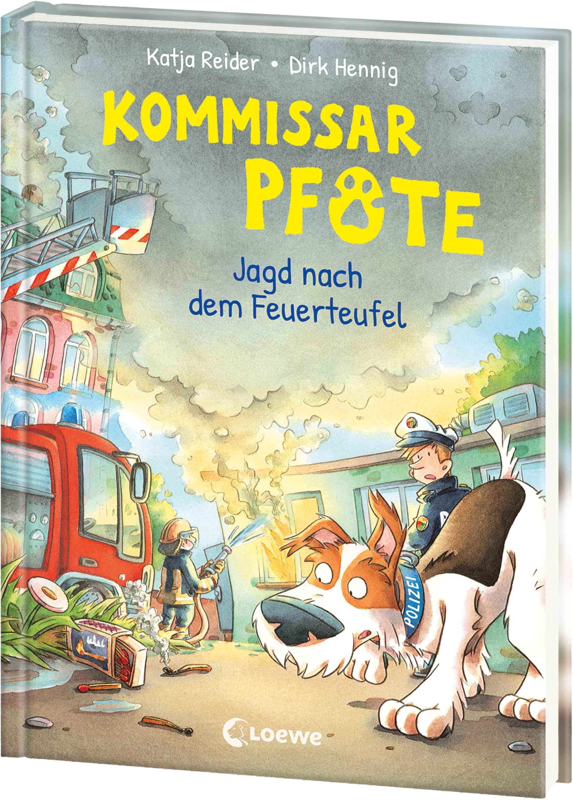Kommissar Pfote (Band 8) - Jagd nach dem Feuerteufel Pets