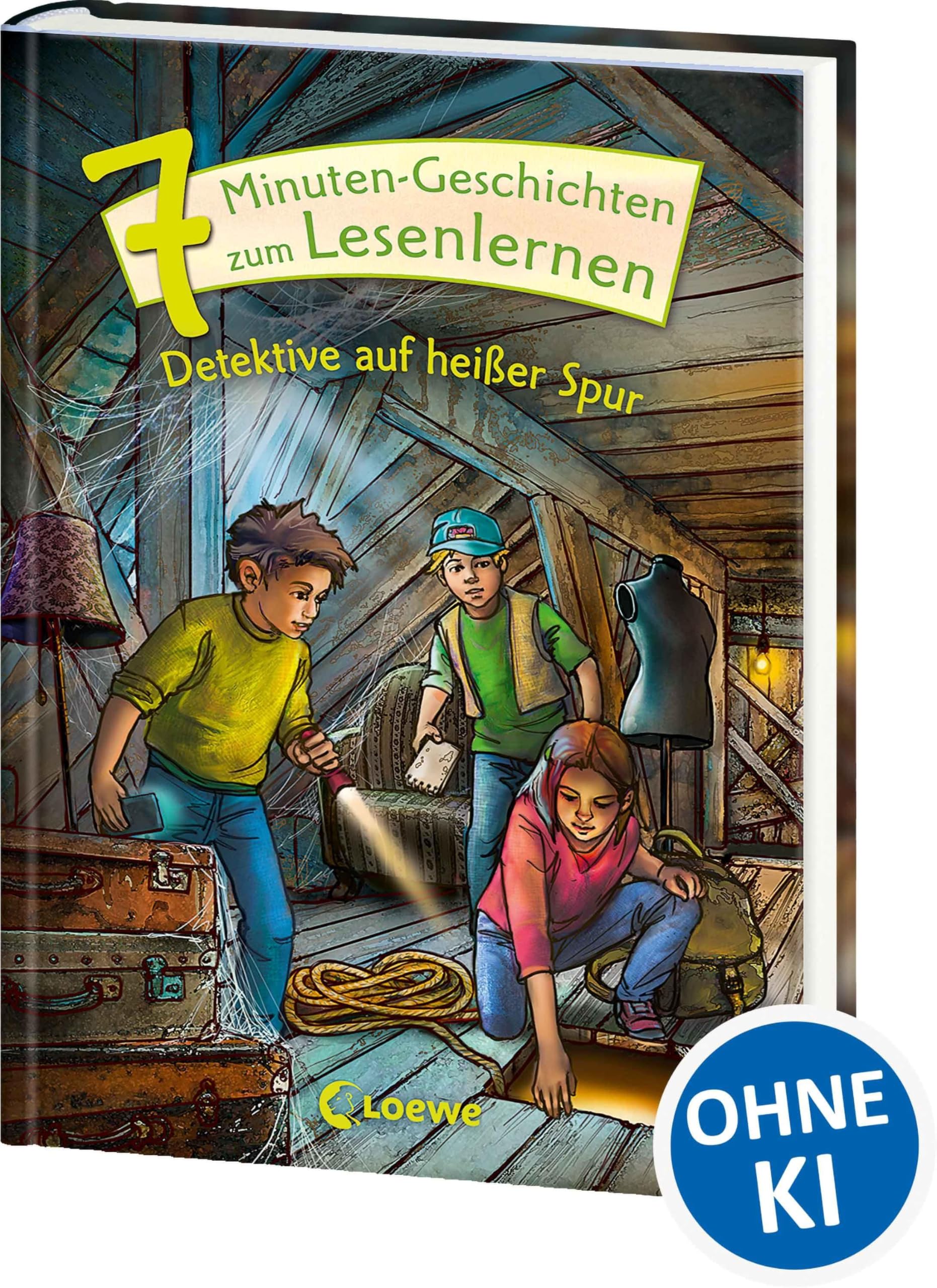 7-Minuten-Geschichten zum Lesenlernen - Detektive auf heißer Spur Novels & Short Stories
