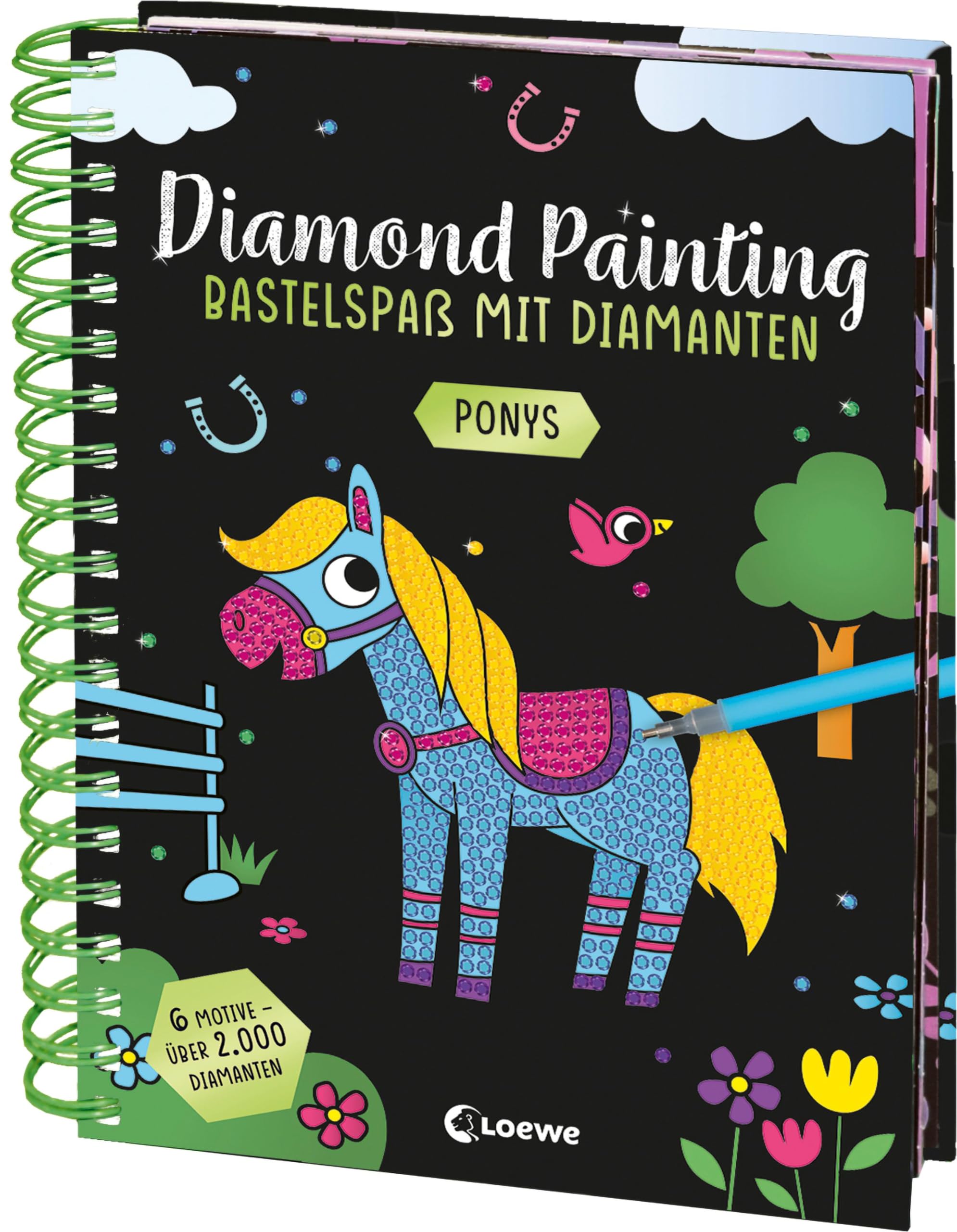 Diamond Painting - Bastelspaß mit Diamanten - Ponys Hobbies & Crafts