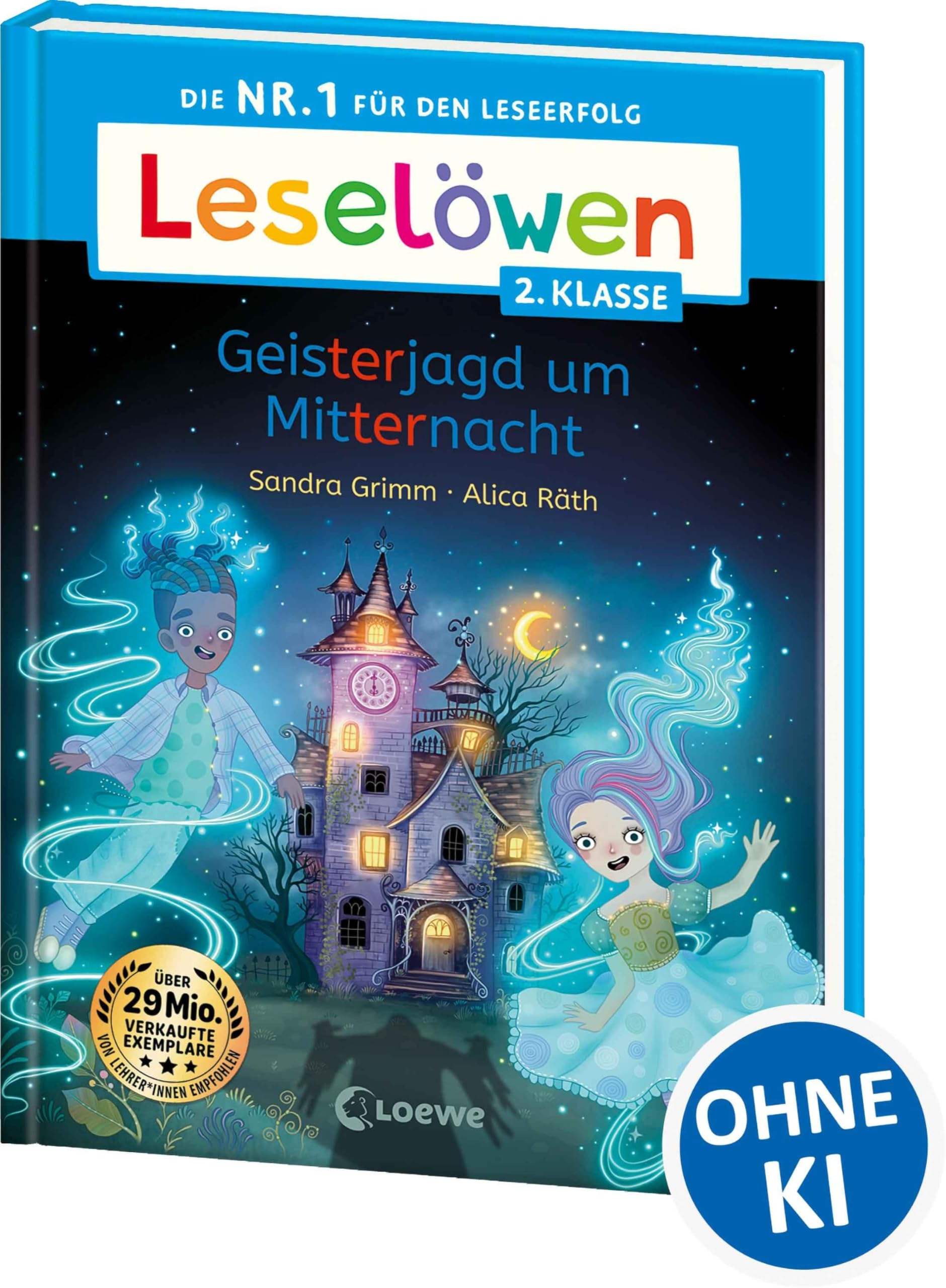Leselöwen 2. Klasse - Geisterjagd um Mitternacht Novels & Short Stories