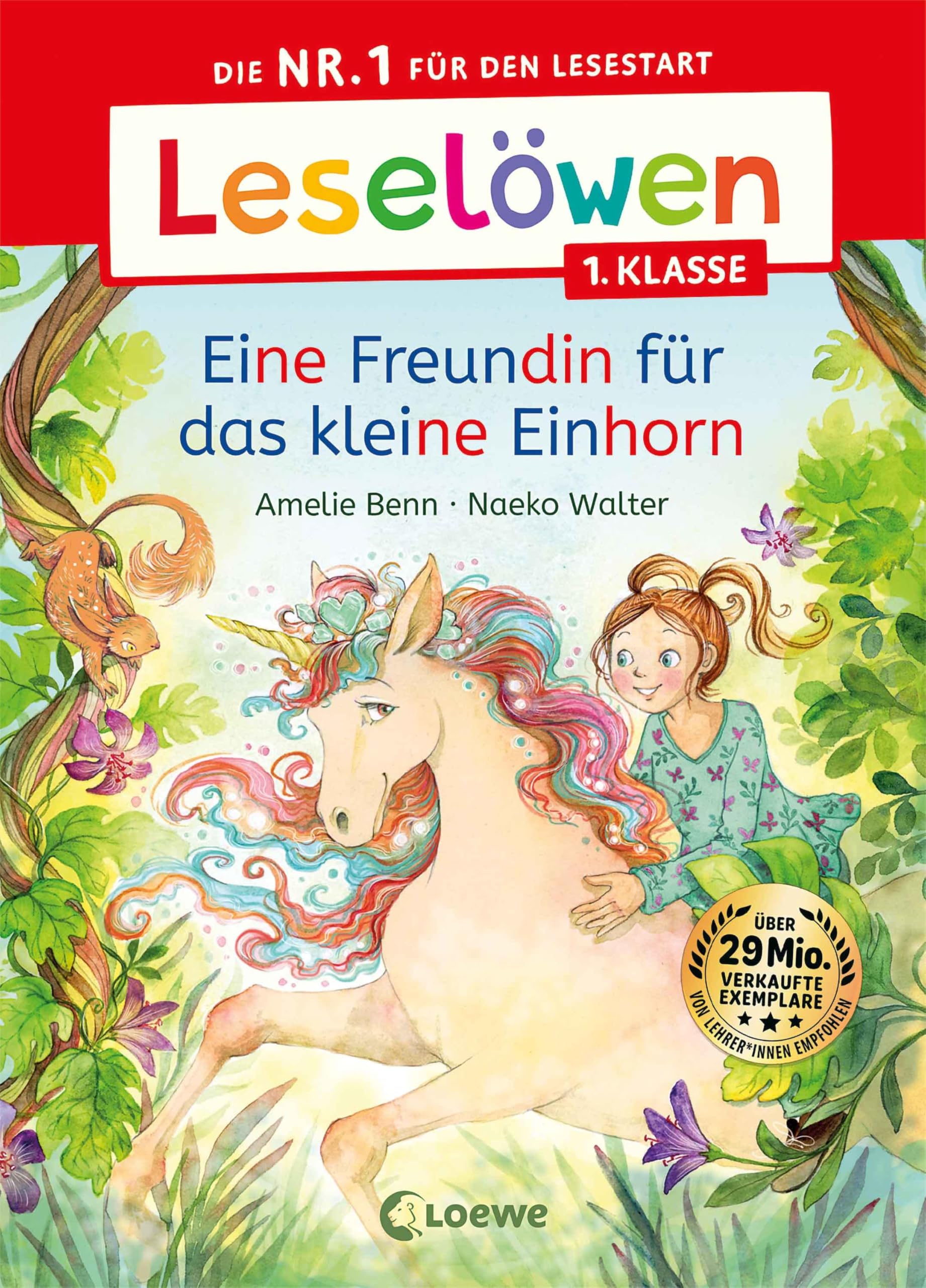 Leselöwen 1. Klasse - Eine Freundin für das kleine Einhorn Pets
