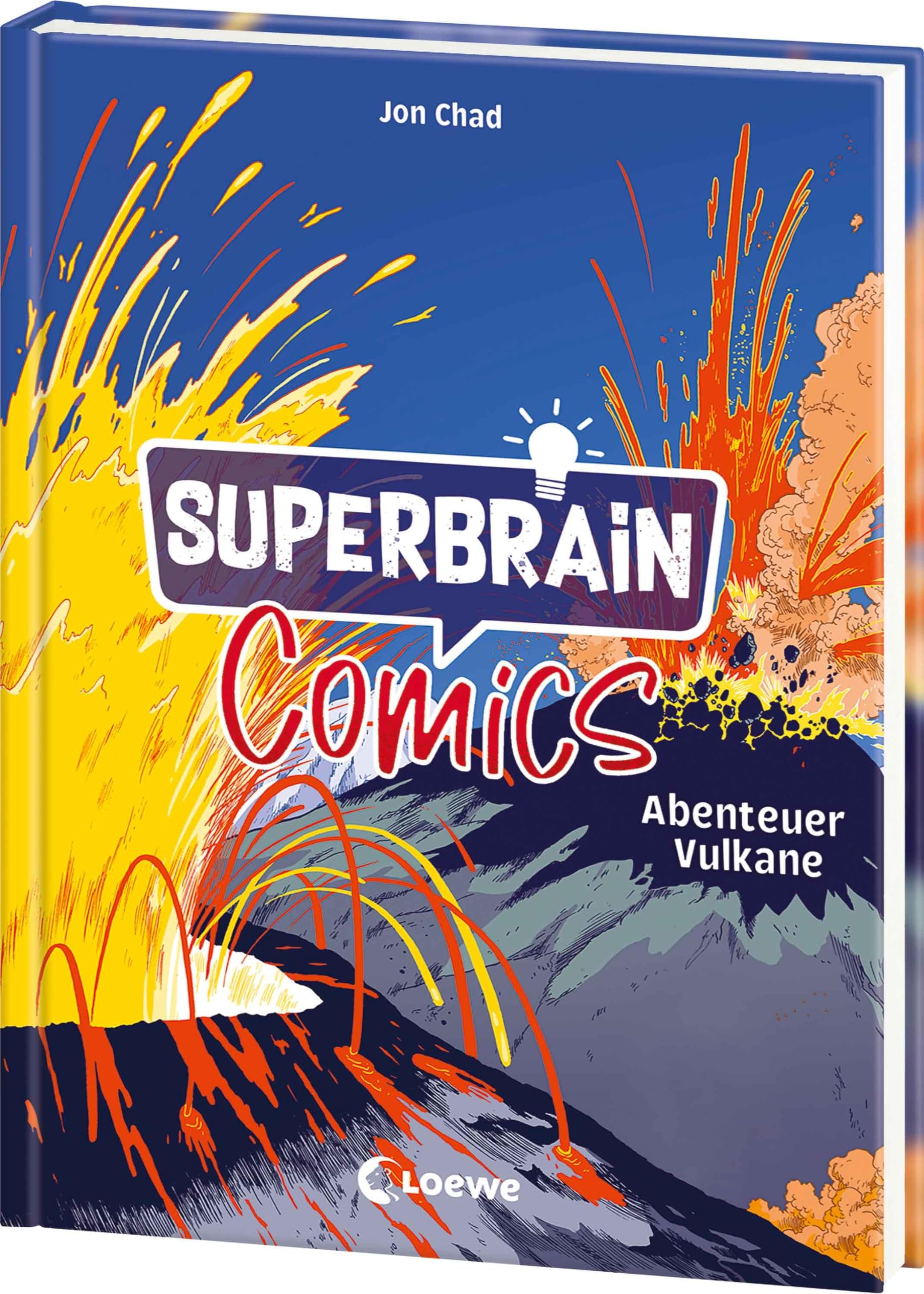 Superbrain-Comics - Abenteuer Vulkane Manga