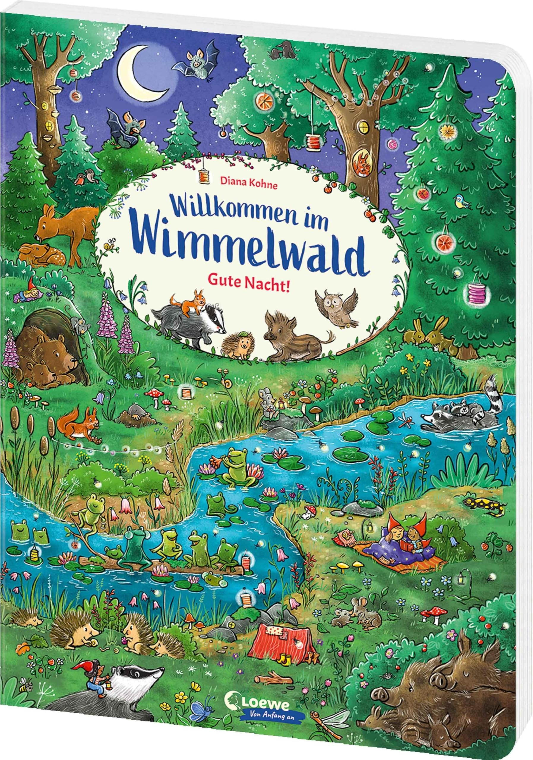 Willkommen im Wimmelwald - Gute Nacht! Garden & Plants