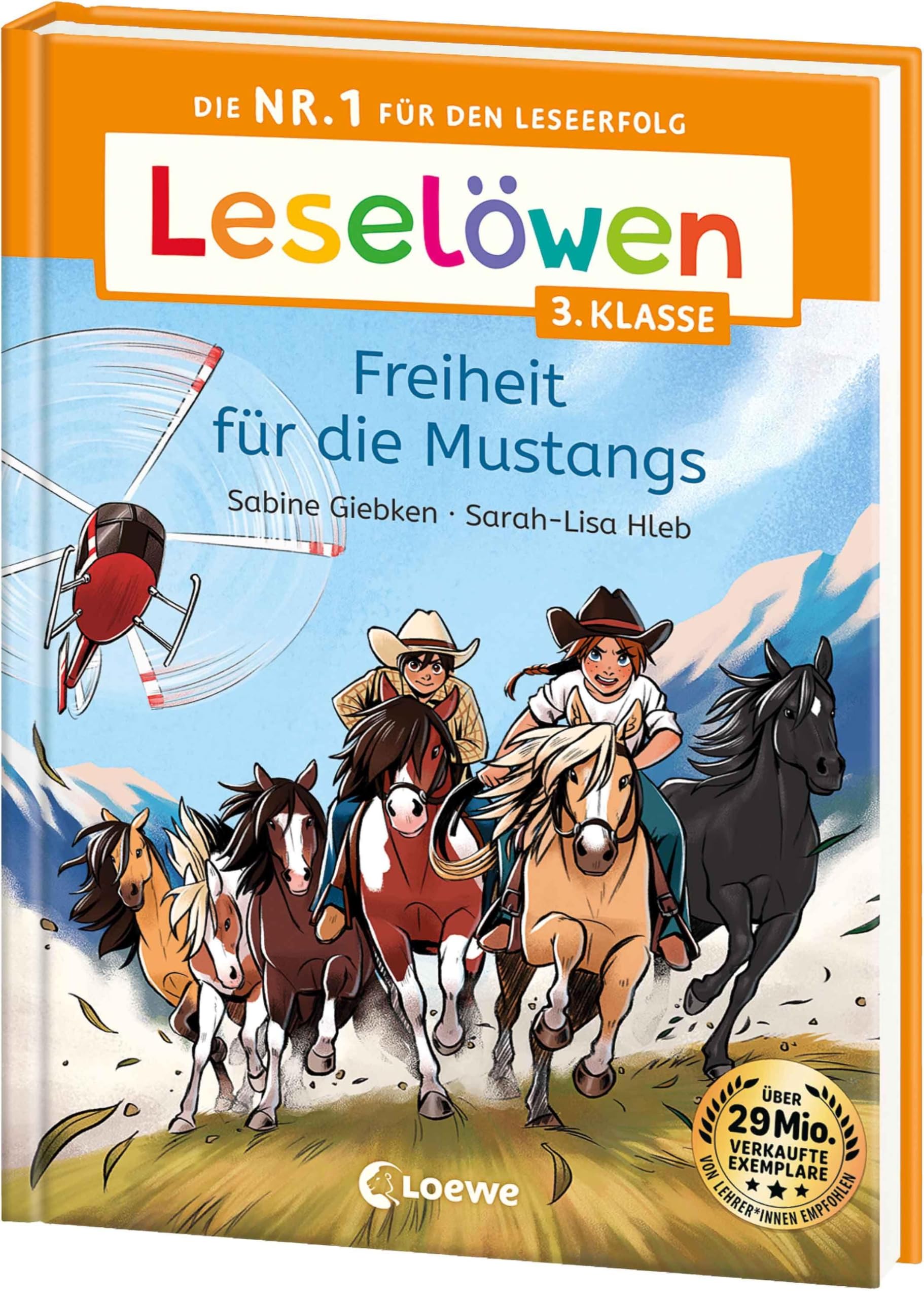 Leselöwen 3. Klasse - Freiheit für die Mustangs Pets