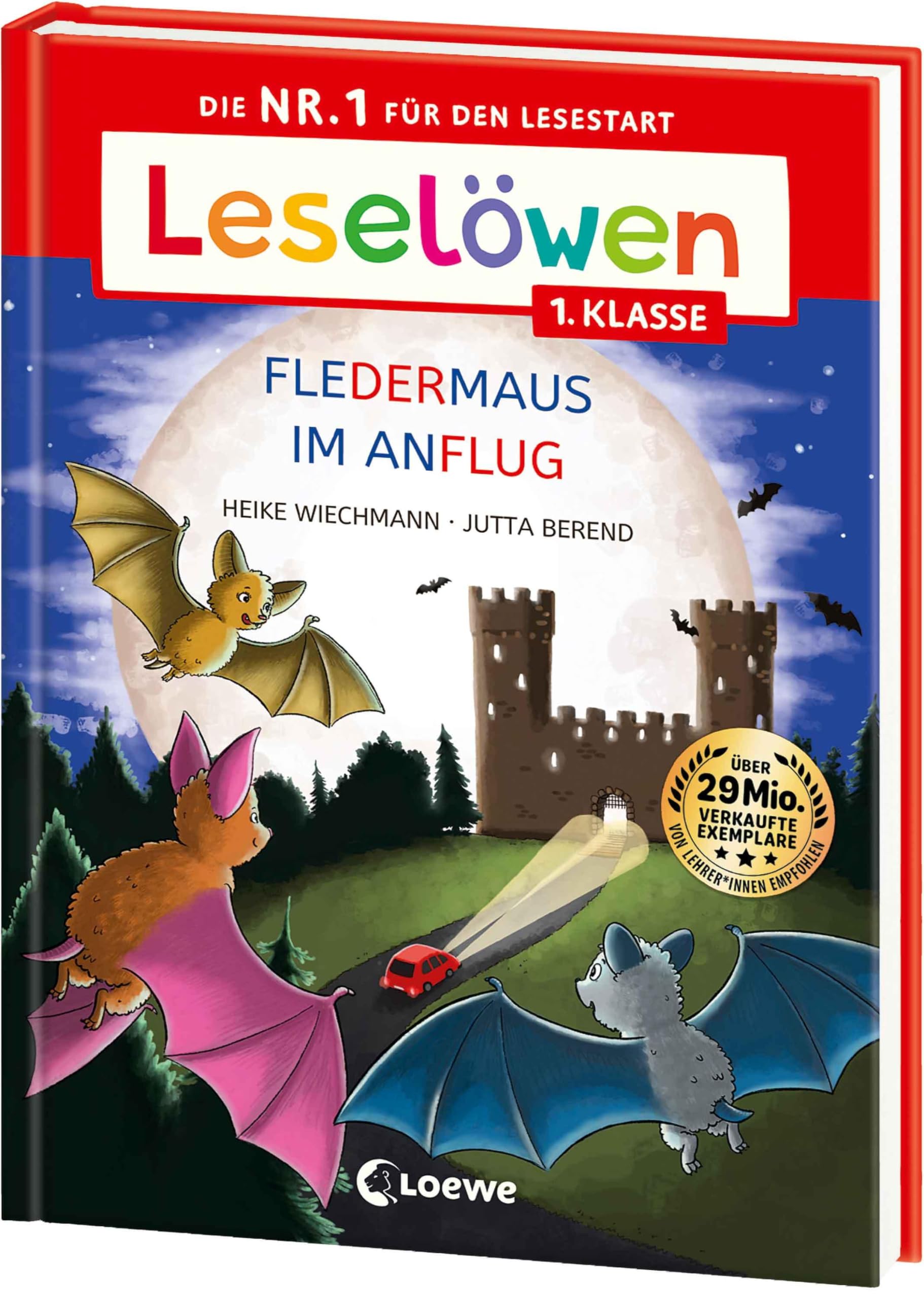 Leselöwen 1. Klasse - Fledermaus im Anflug (Großbuchstabenausgabe) Medicine