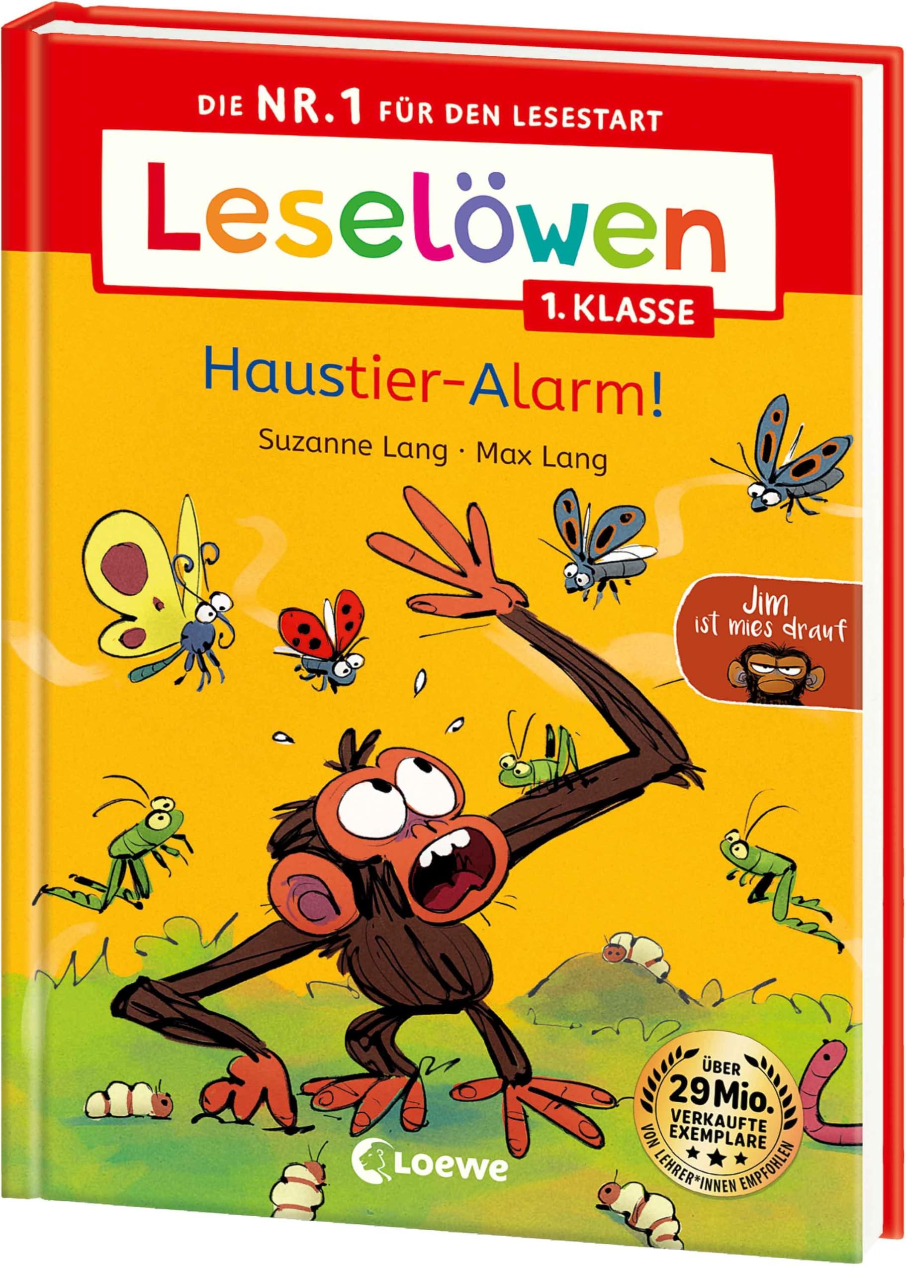Leselöwen 1. Klasse - Jim ist mies drauf - Haustier-Alarm! Novels & Short Stories
