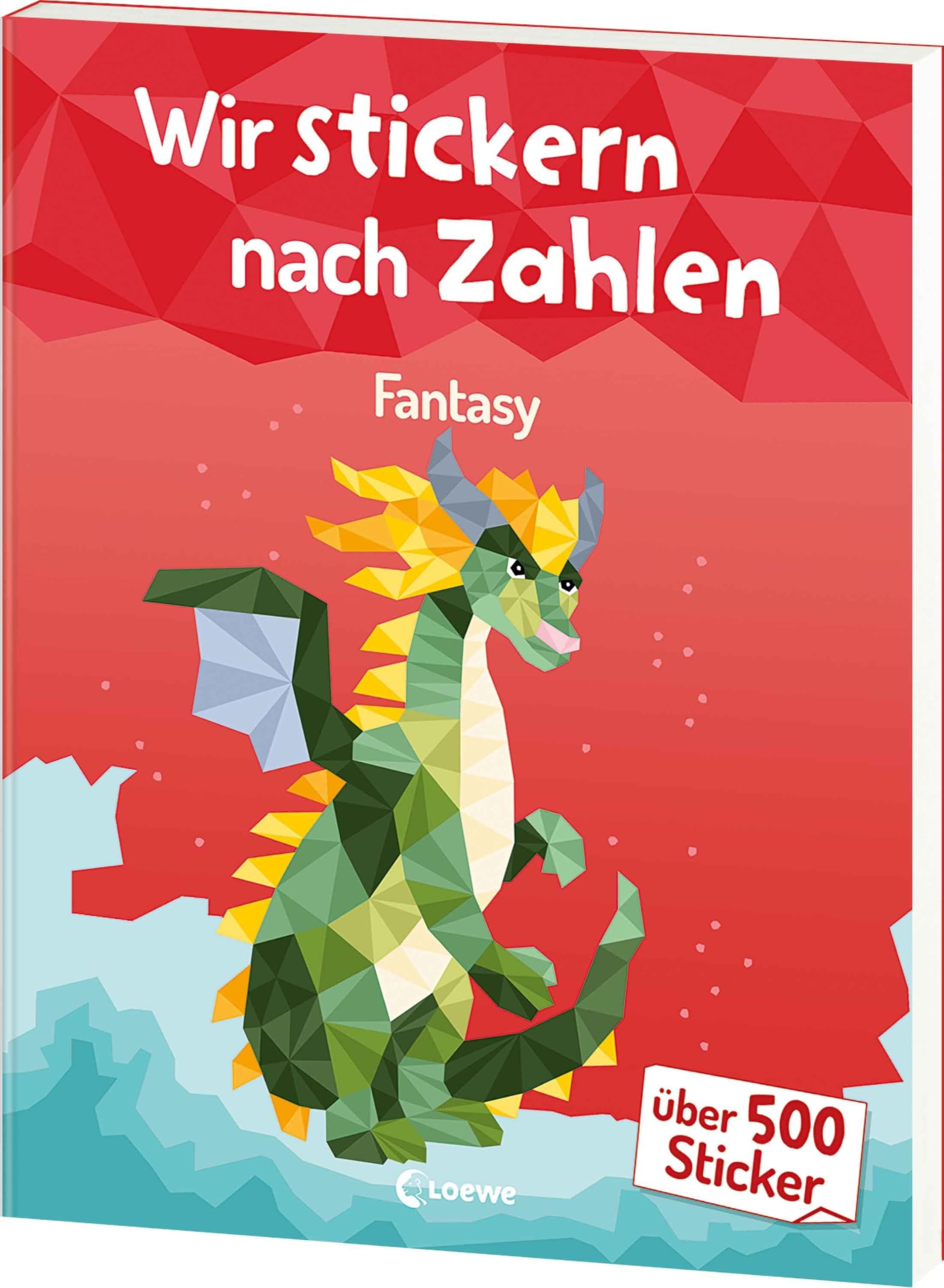 Wir stickern nach Zahlen - Fantasy Pets