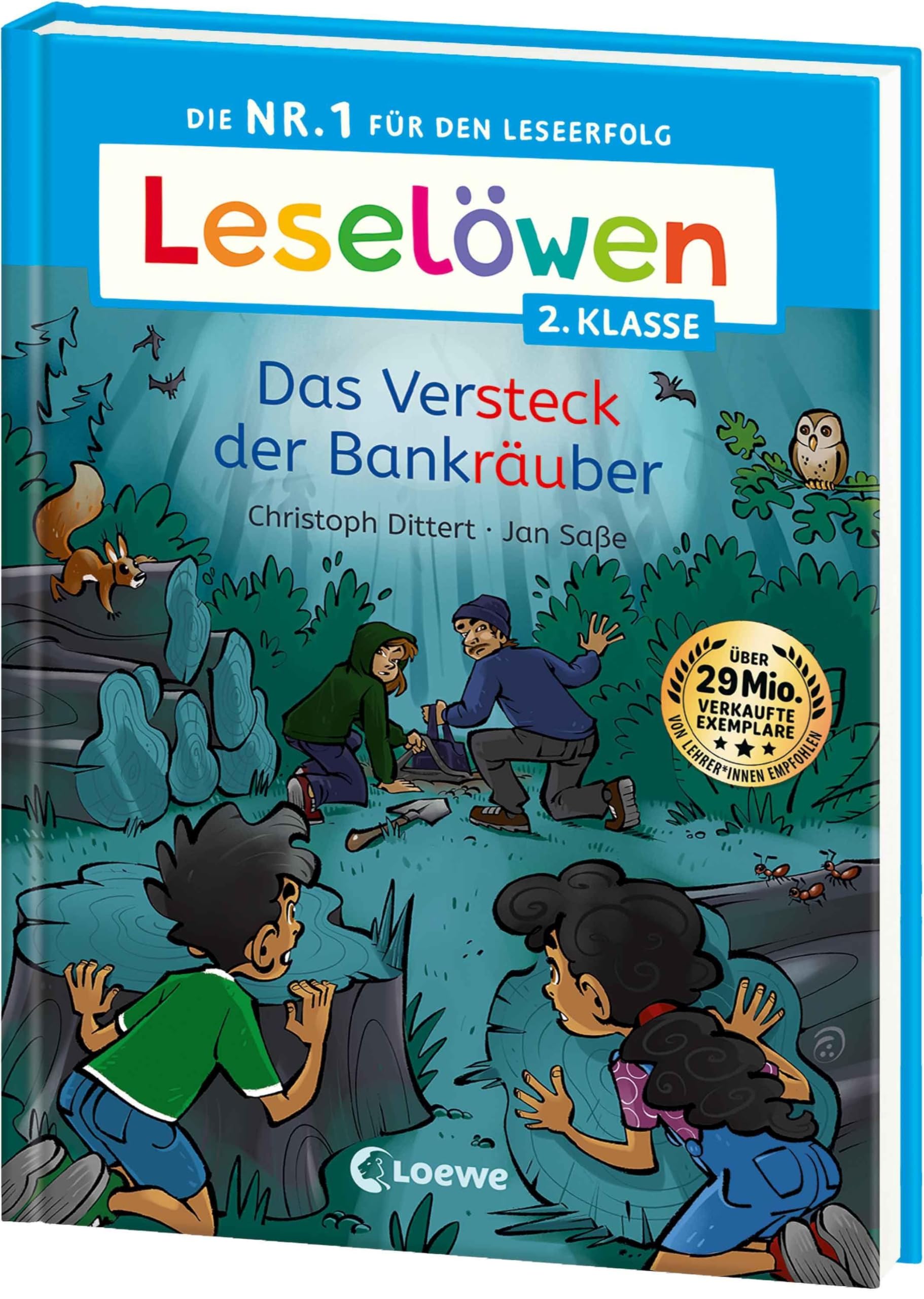 Leselöwen 2. Klasse - Das Versteck der Bankräuber Action & Adventure